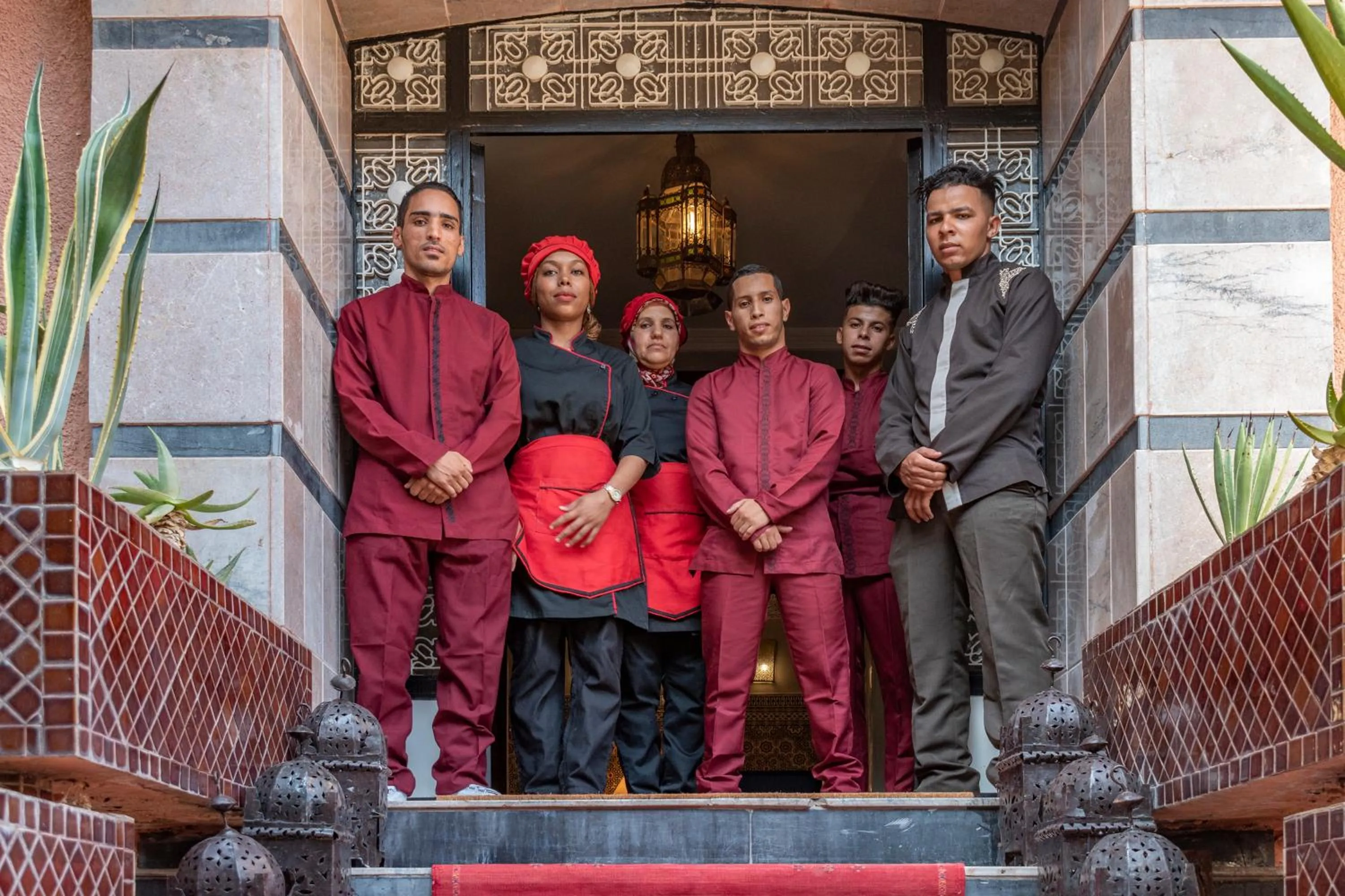 Staff in Villa Soraya Hammam & Jacuzzi