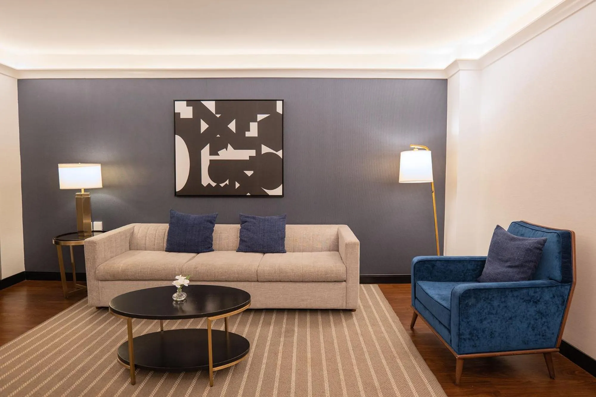 Living room in Eurostars St Gregory Dupont Circle Georgetown