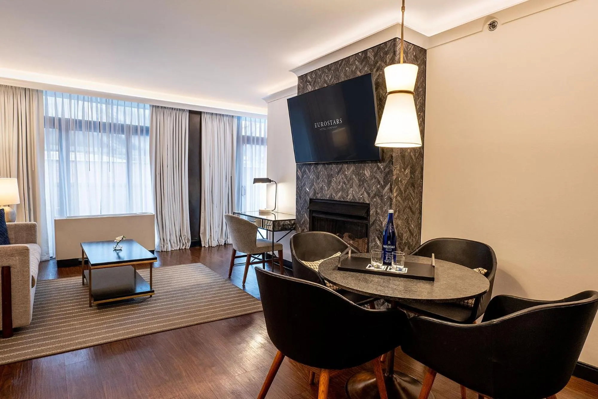 Living room in Eurostars St Gregory Dupont Circle Georgetown