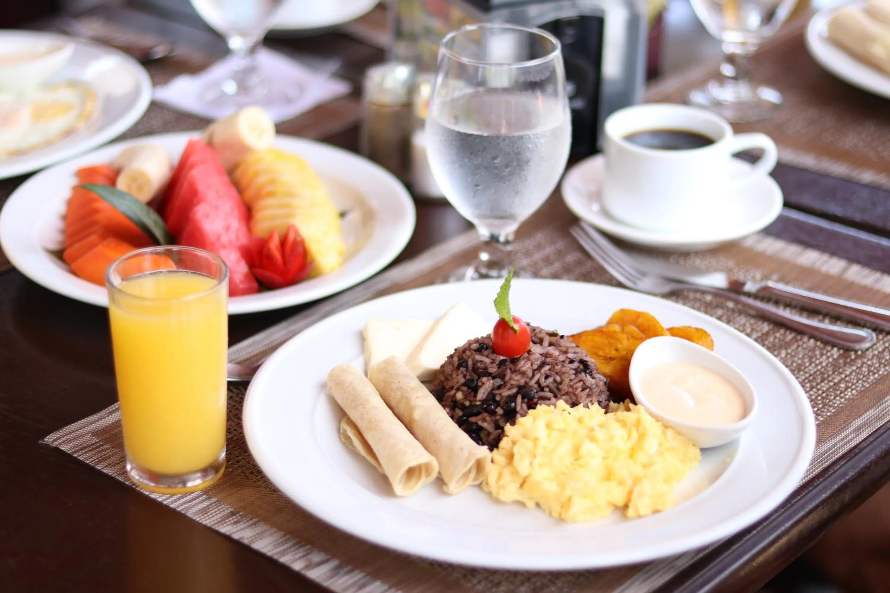 Breakfast in Coco Beach Hotel