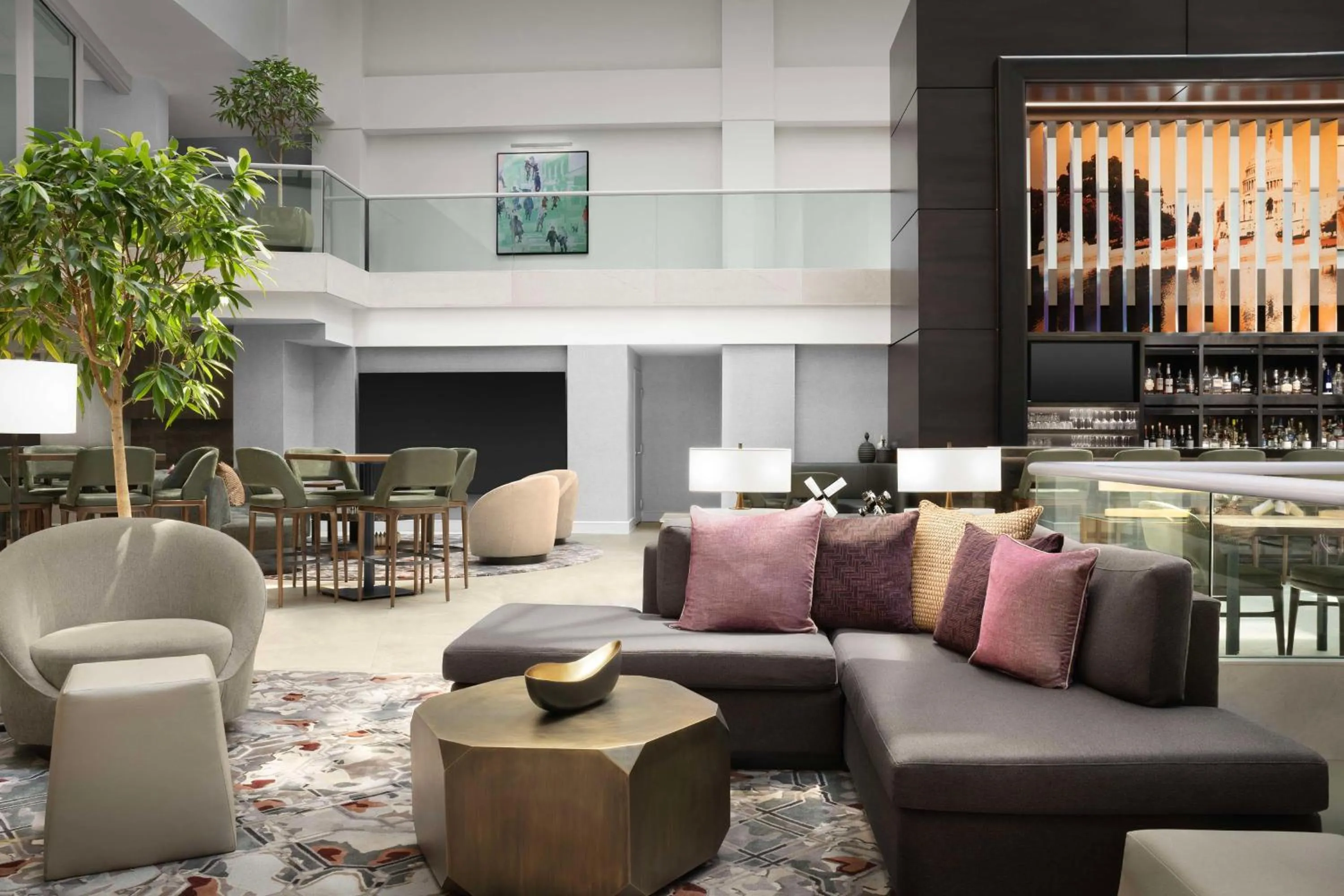 Lobby or reception in Hilton Washington DC Capitol Hill