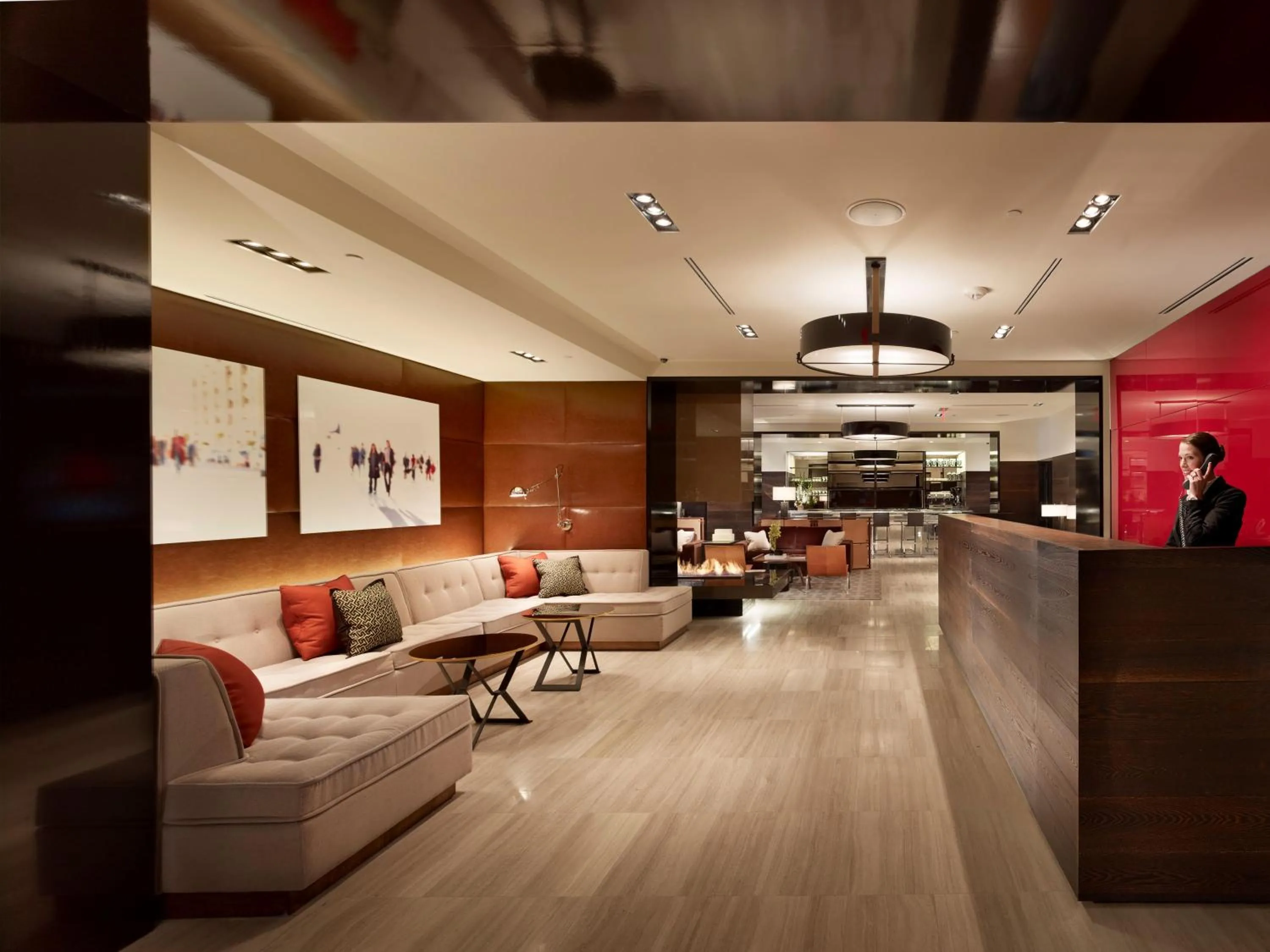 Lobby or reception in AKA White House