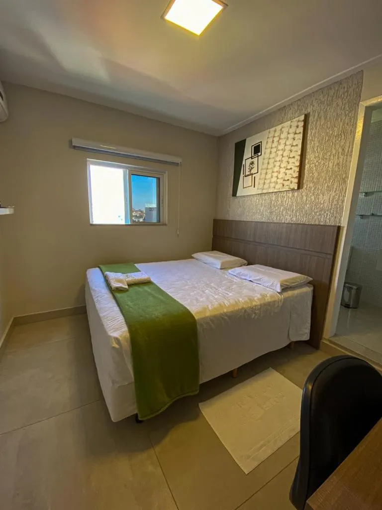 Bed in Hotel Imperatriz