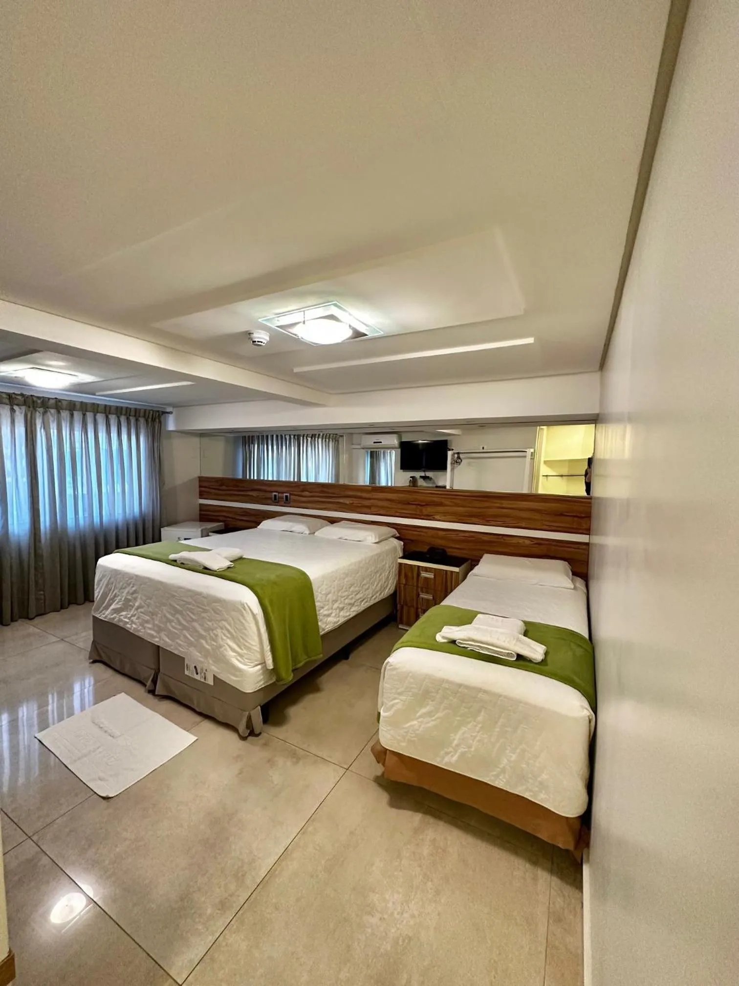 Bed in Hotel Imperatriz