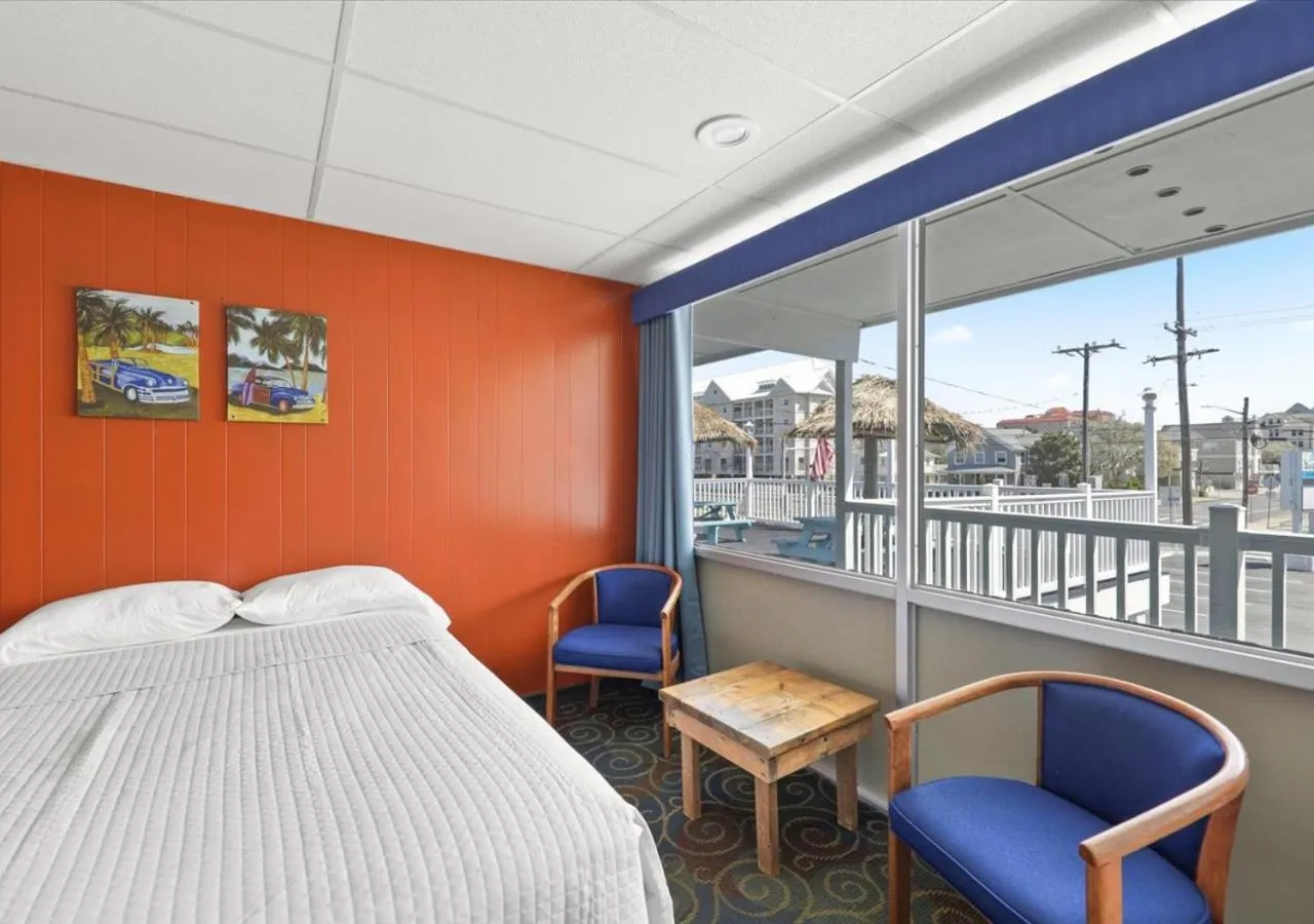 City view, Bed in Blue Wave Inn - Ocean City