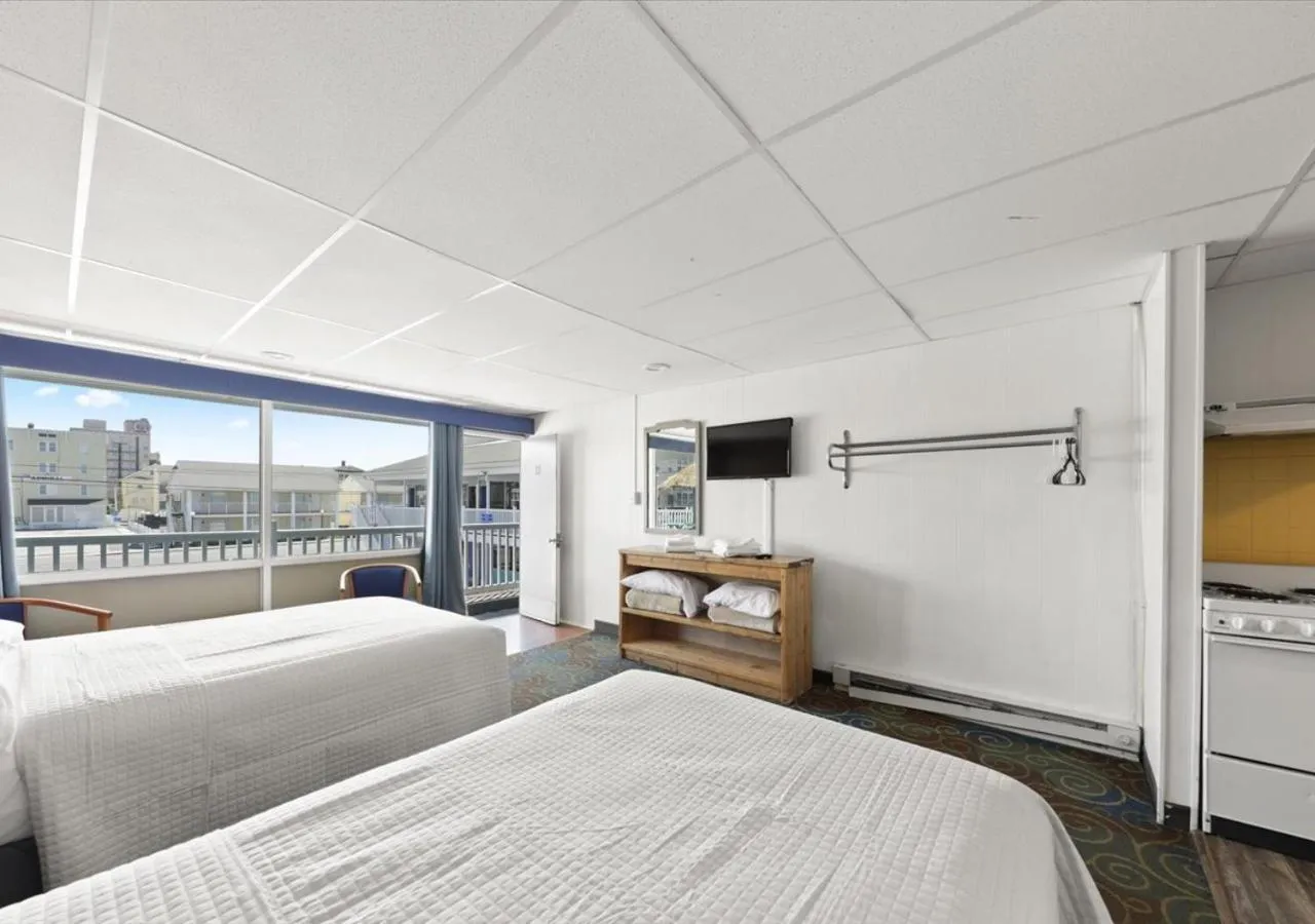 City view, Bed in Blue Wave Inn - Ocean City