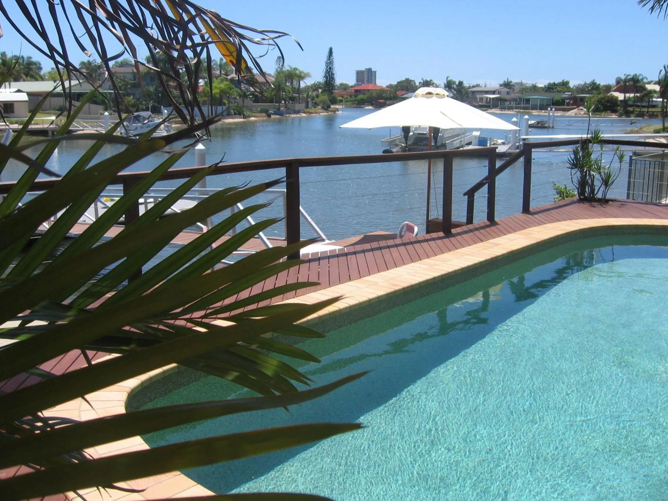 BBQ facilities in Saltwater Villas - Pet Friendly Accommodation