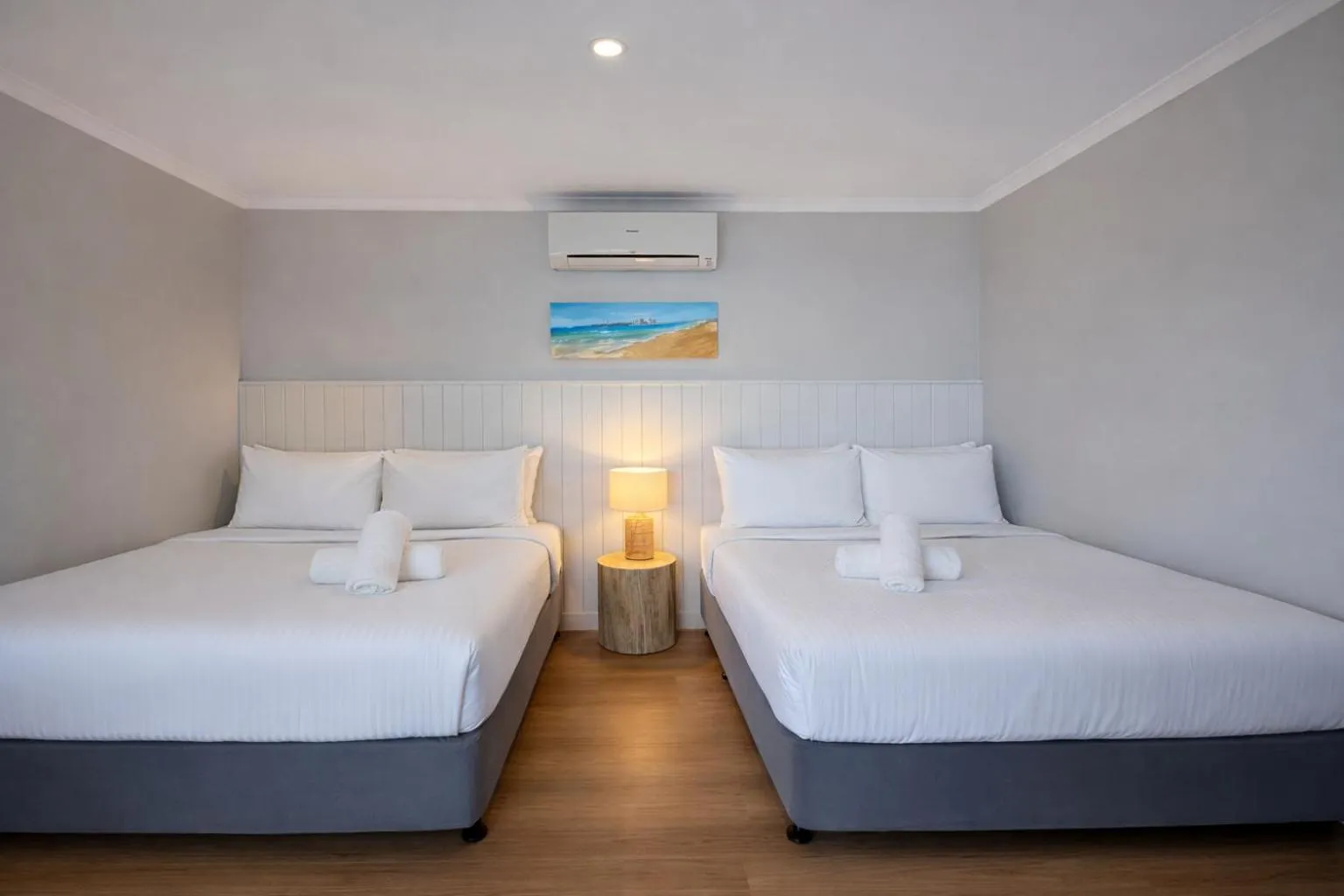 Bed in Saltwater Villas - Pet Friendly Accommodation