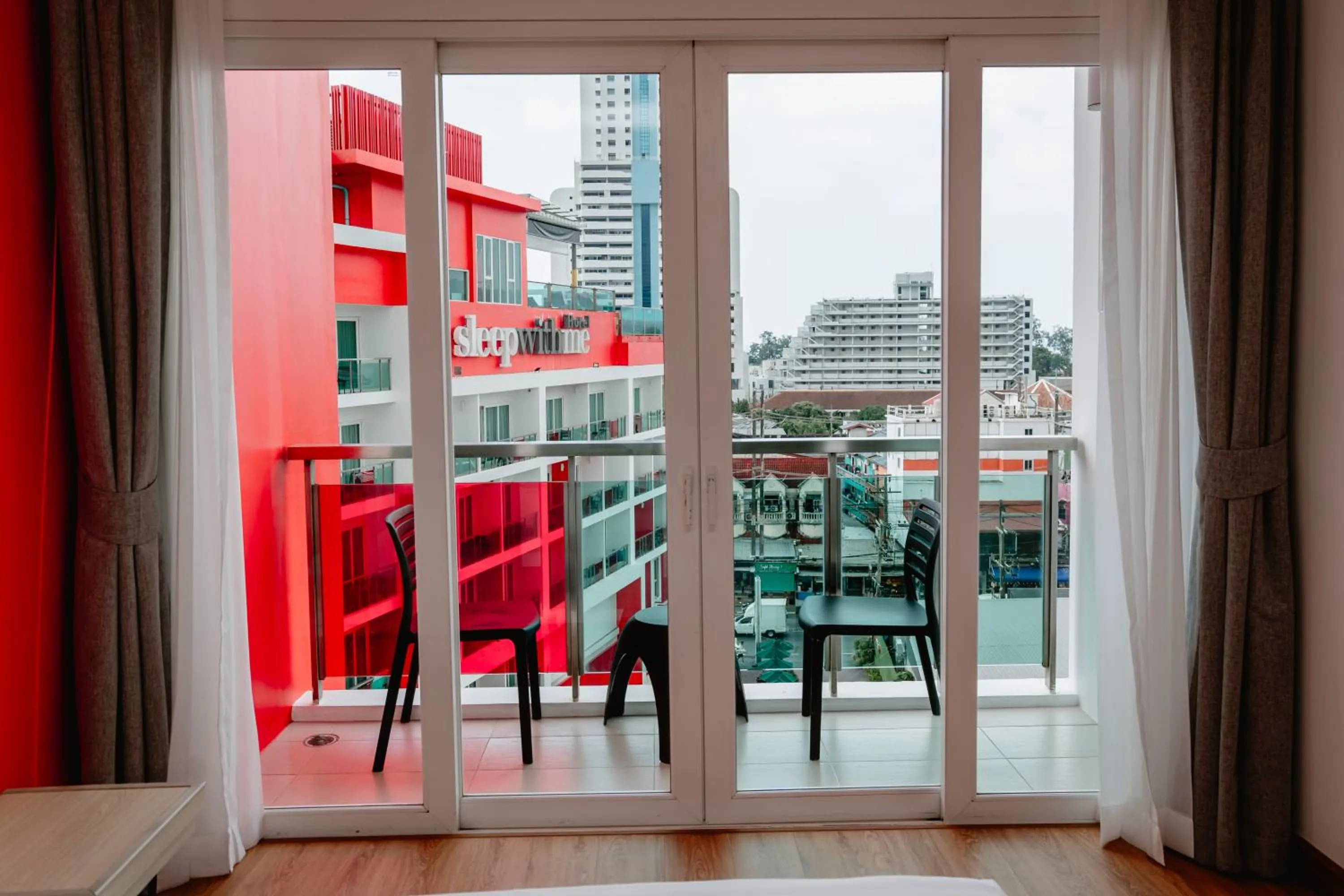 Balcony/Terrace in SLEEP WITH ME HOTEL design hotel @ patong (SHA Plus+)