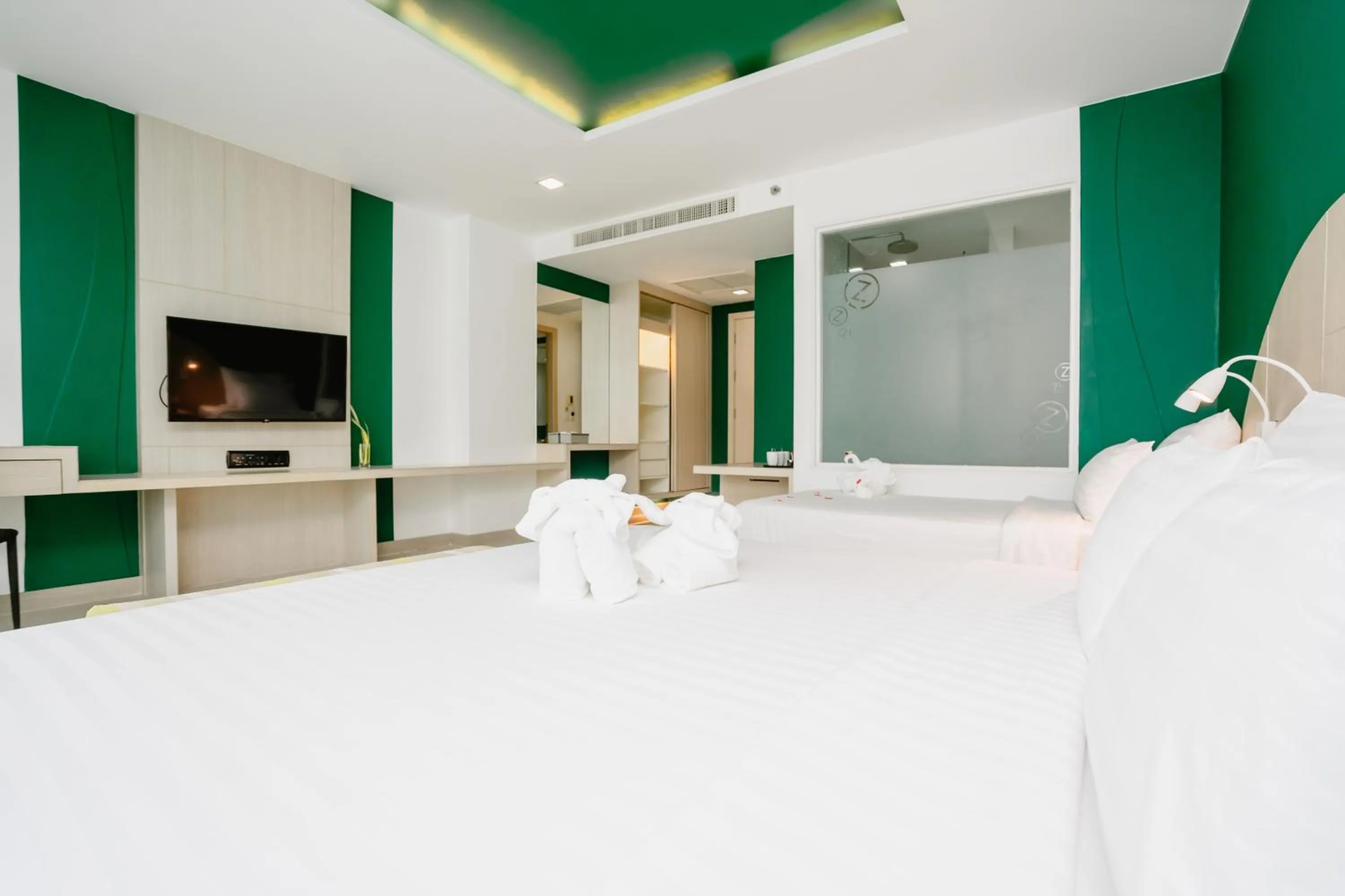 Photo of the whole room, Bed in SLEEP WITH ME HOTEL design hotel @ patong (SHA Plus+)