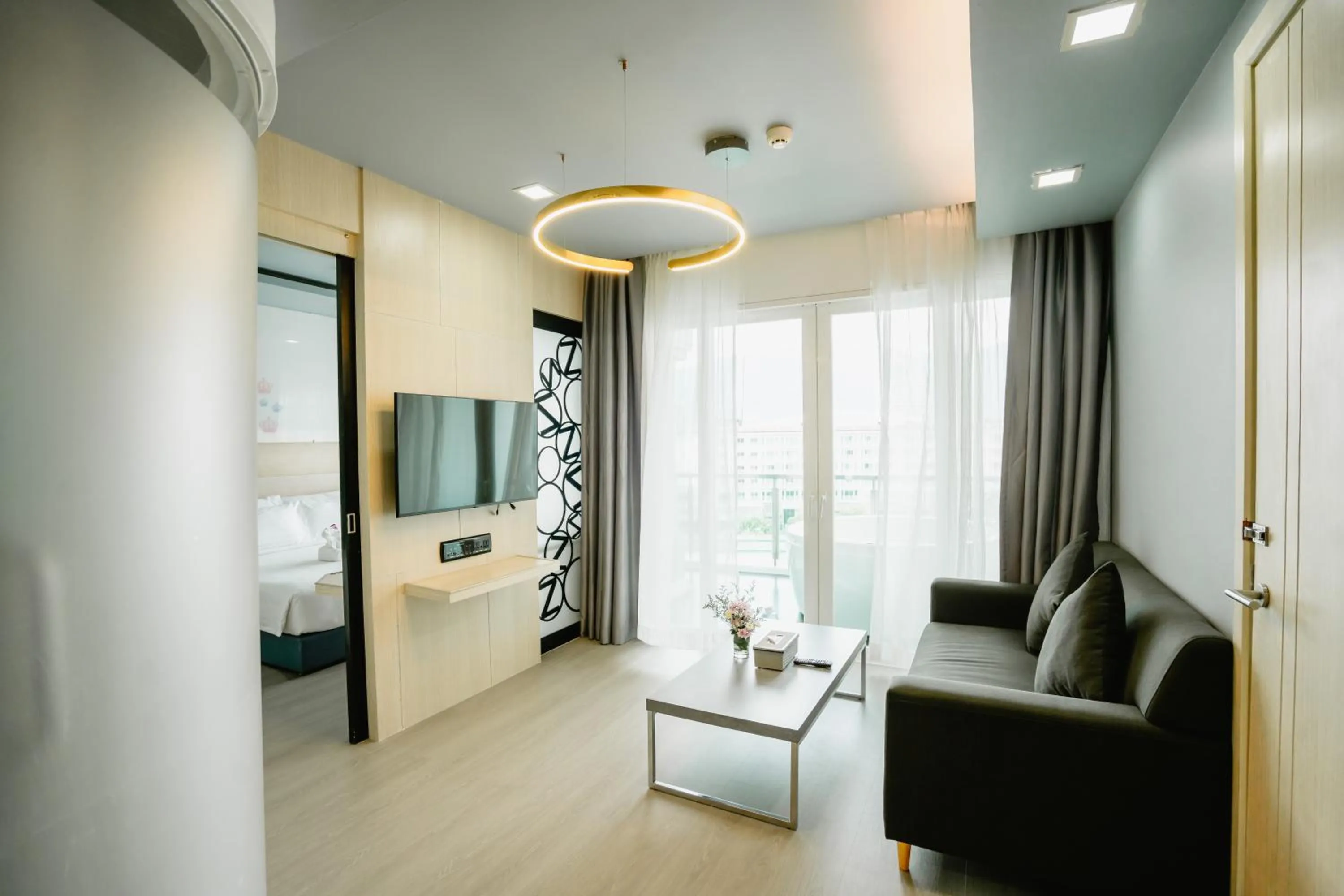 Living room in SLEEP WITH ME HOTEL design hotel @ patong (SHA Plus+)