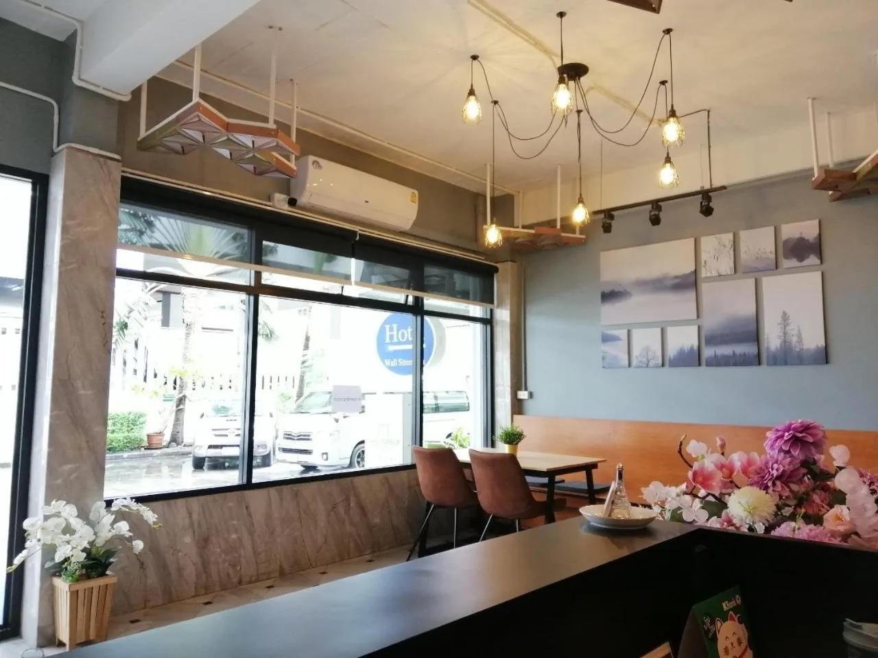 Decorative detail in The Marble Hostel