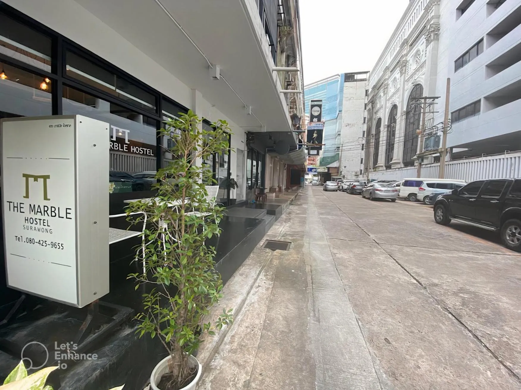 Parking in The Marble Hostel