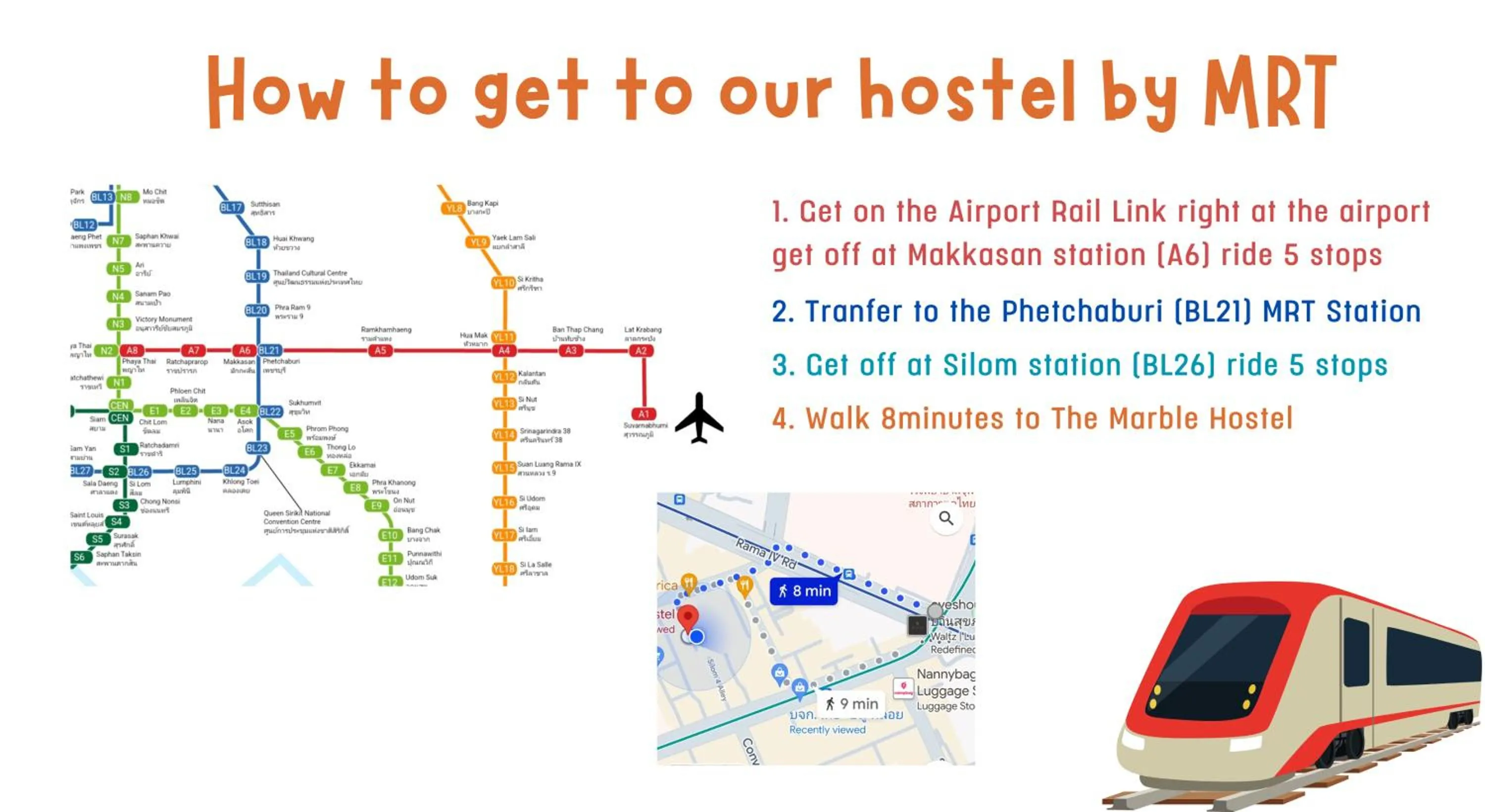 Nearby landmark in The Marble Hostel