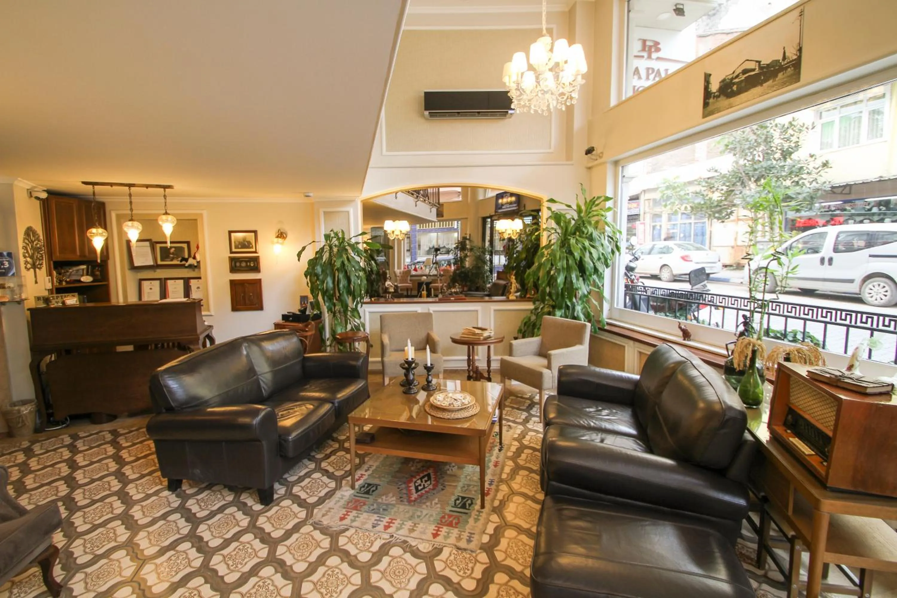 Lobby or reception in Biga Palas Hotel