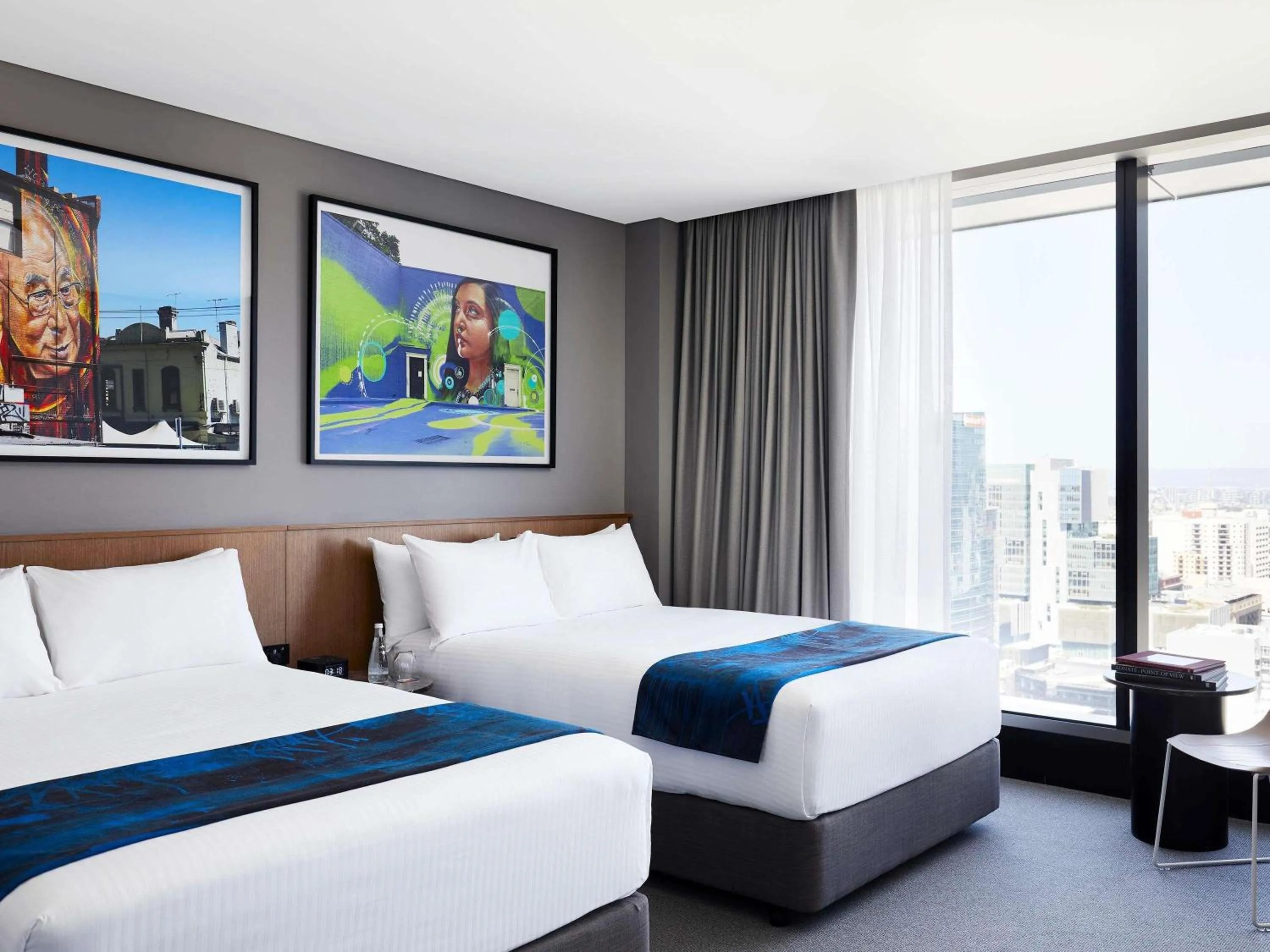 Bedroom, Bed in The Adnate Perth - Art Series