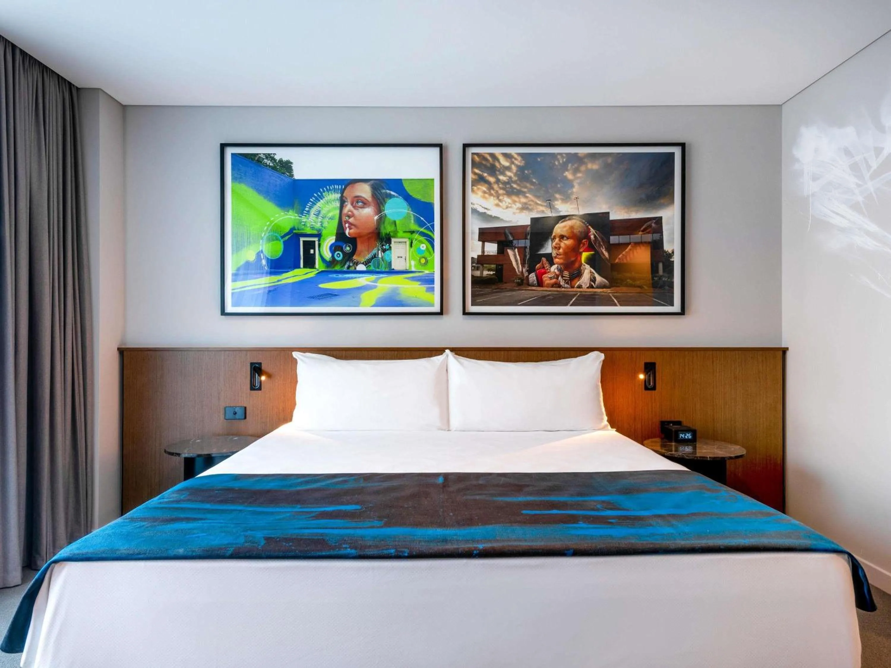 Bedroom, Bed in The Adnate Perth - Art Series