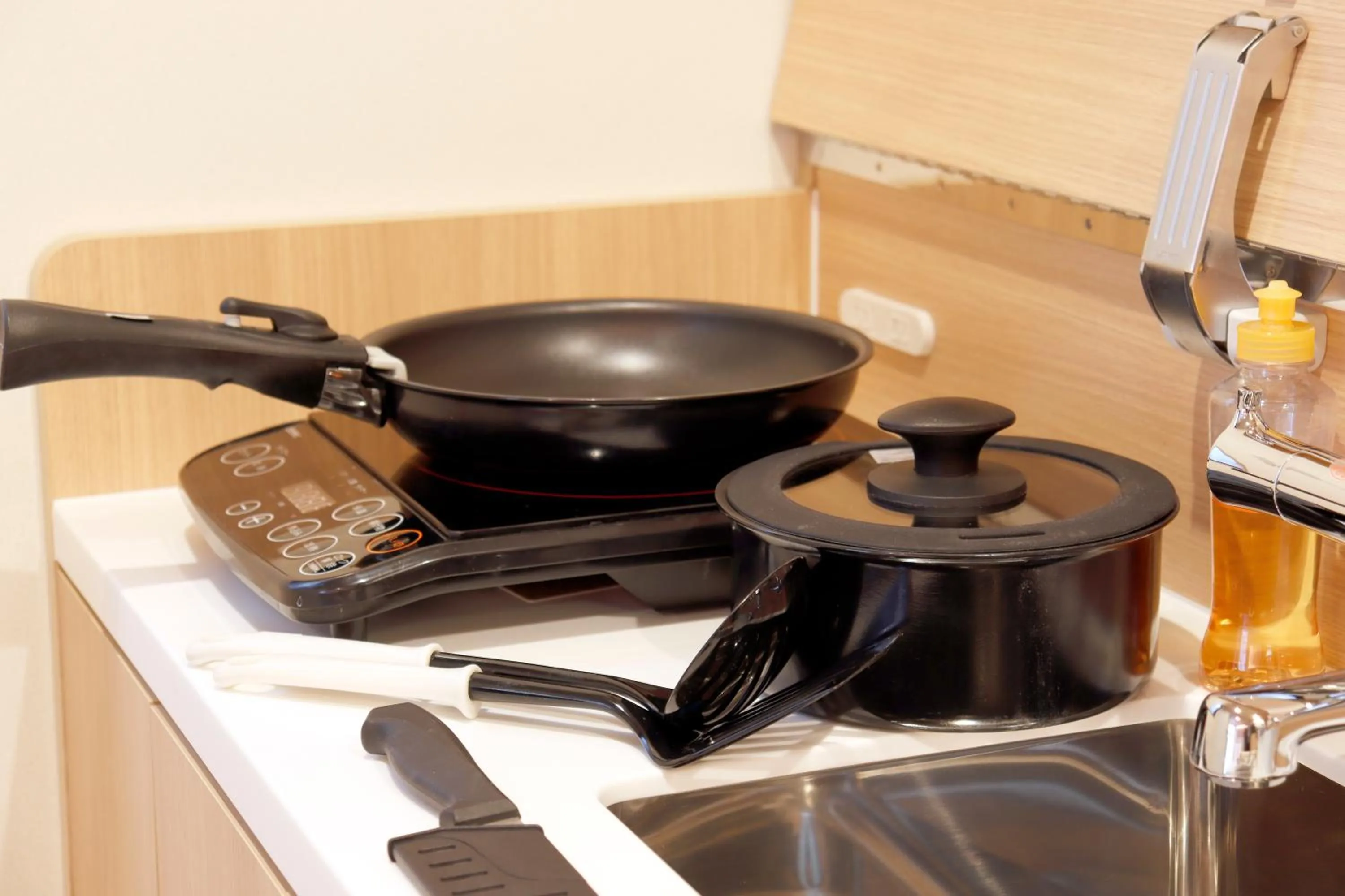 Kitchen or kitchenette in Stay SAKURA Kyoto TSUBAKI