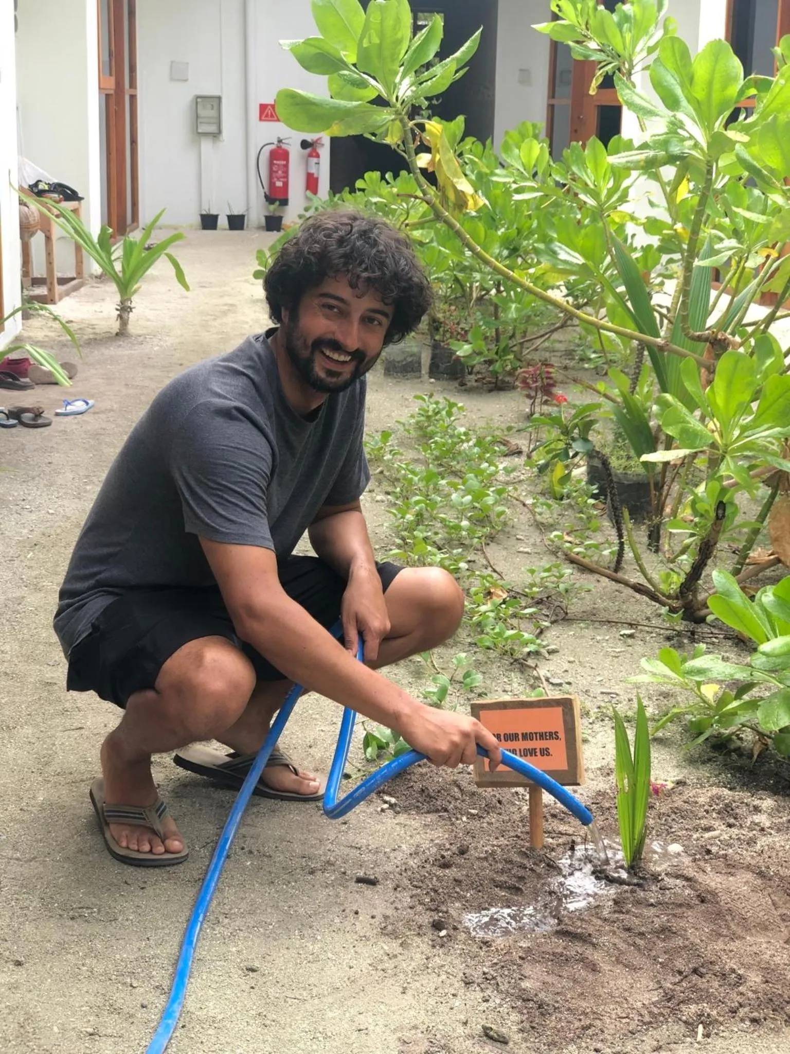 People in White Tern Maldives