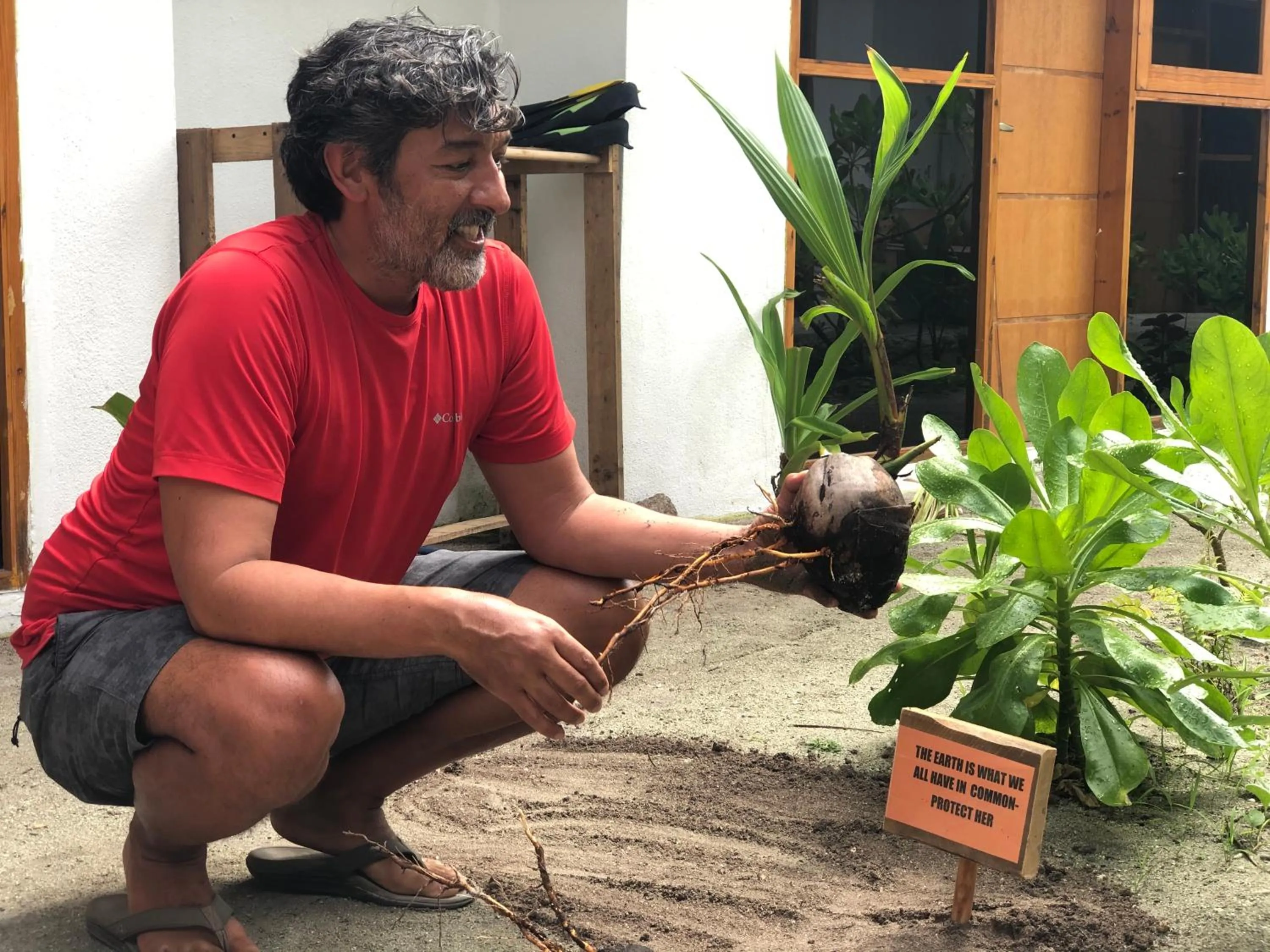 People in White Tern Maldives