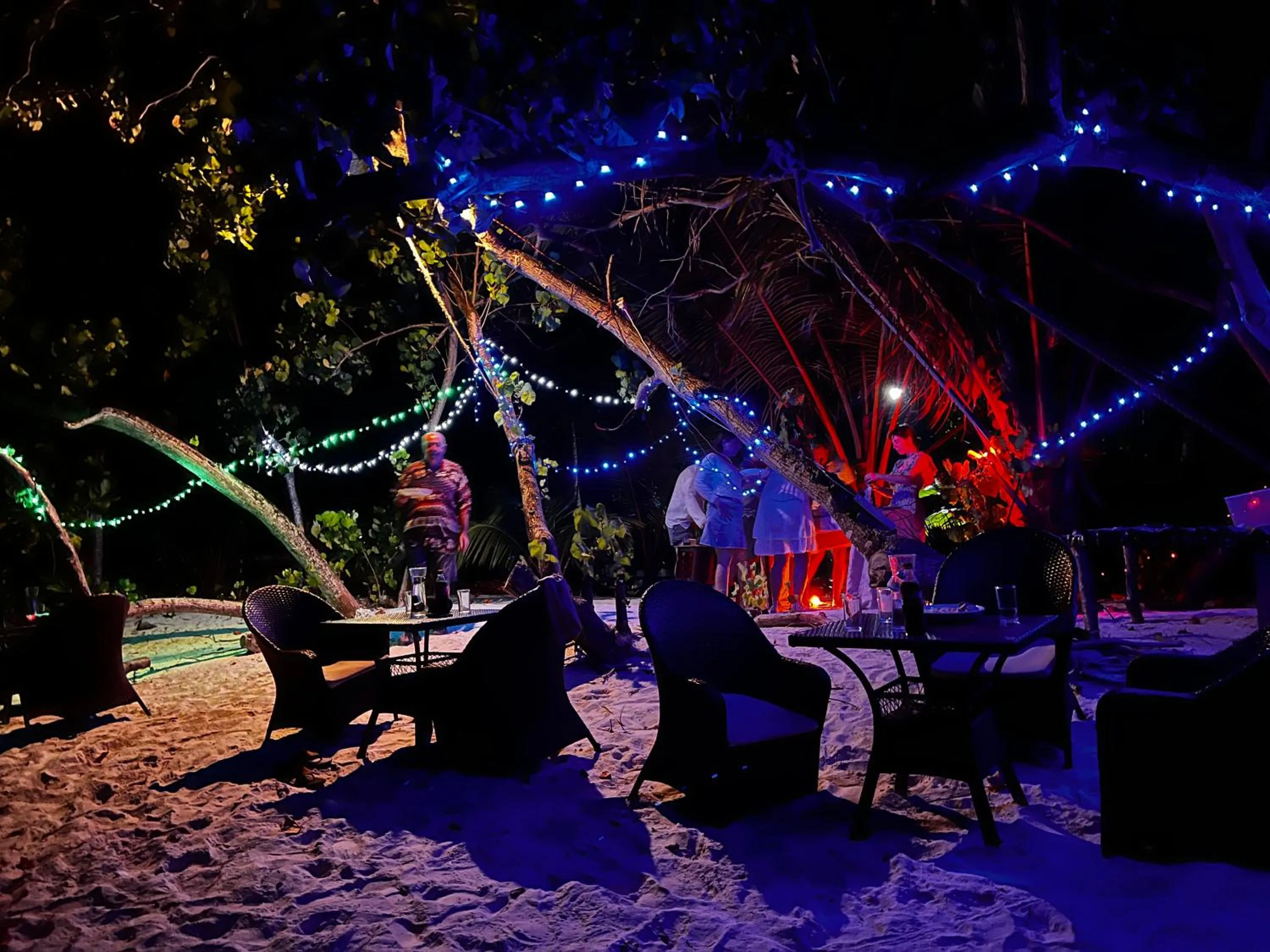 Night in White Tern Maldives