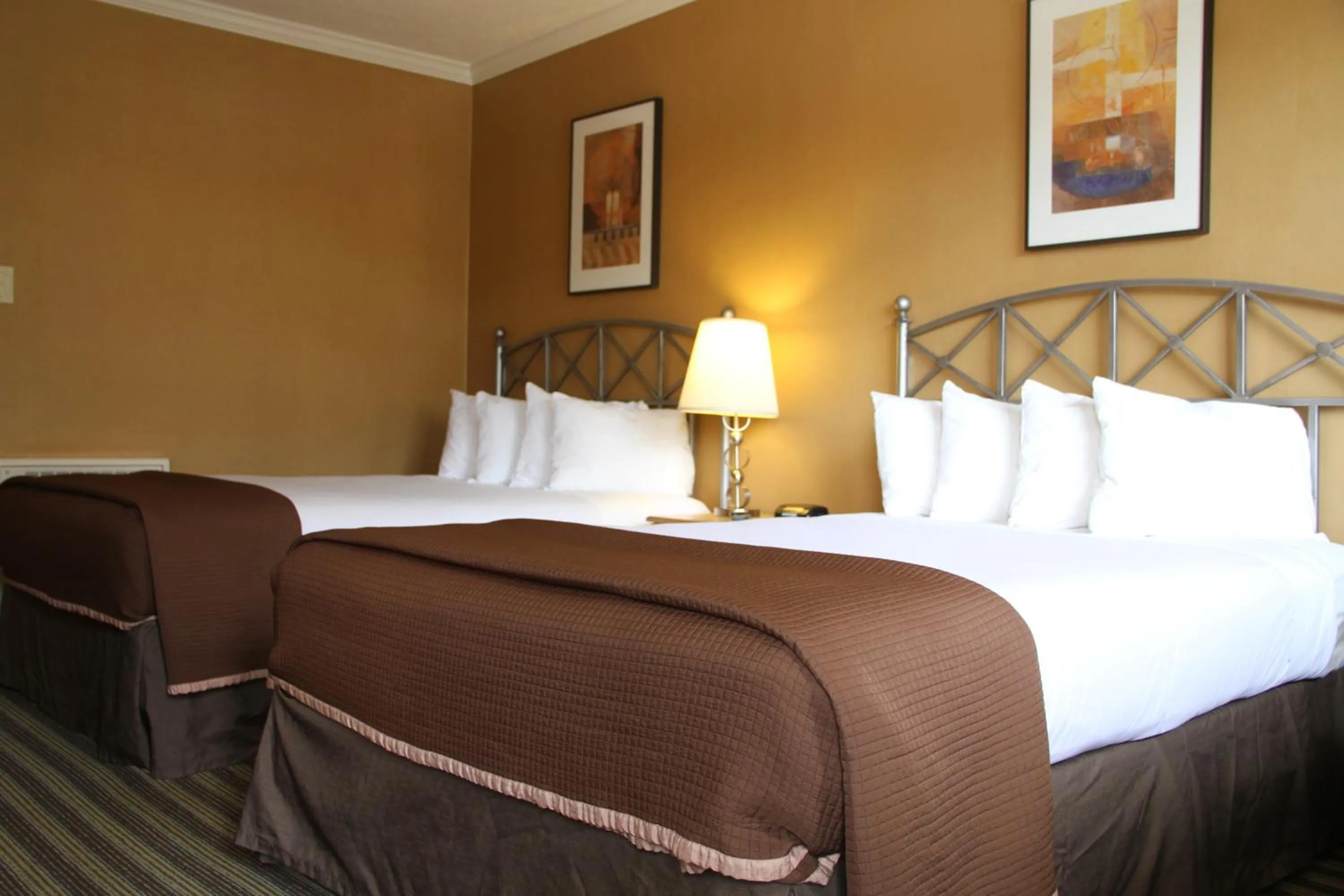 Bed in Civic Center Motor Inn