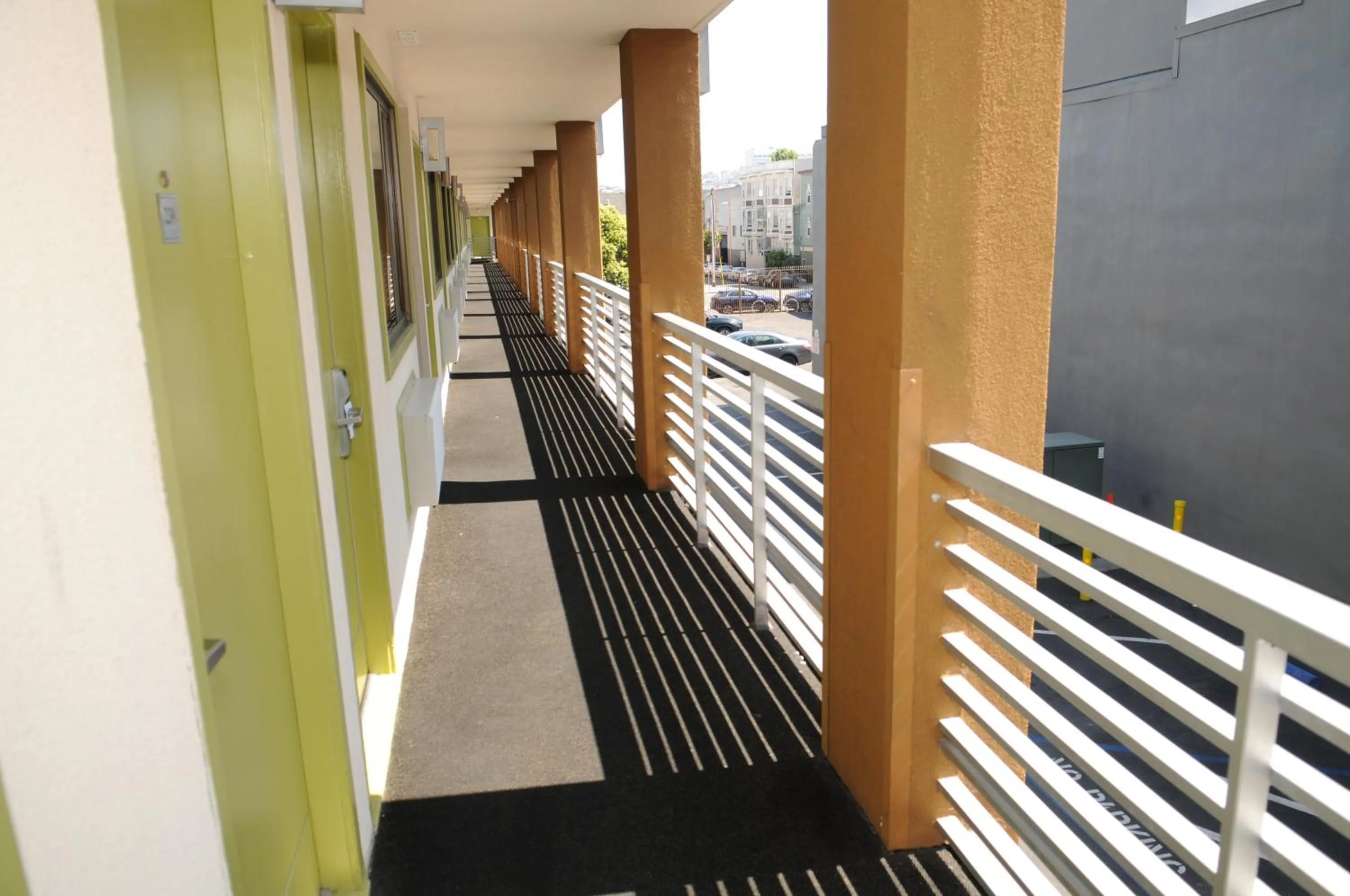 Property building in Civic Center Motor Inn