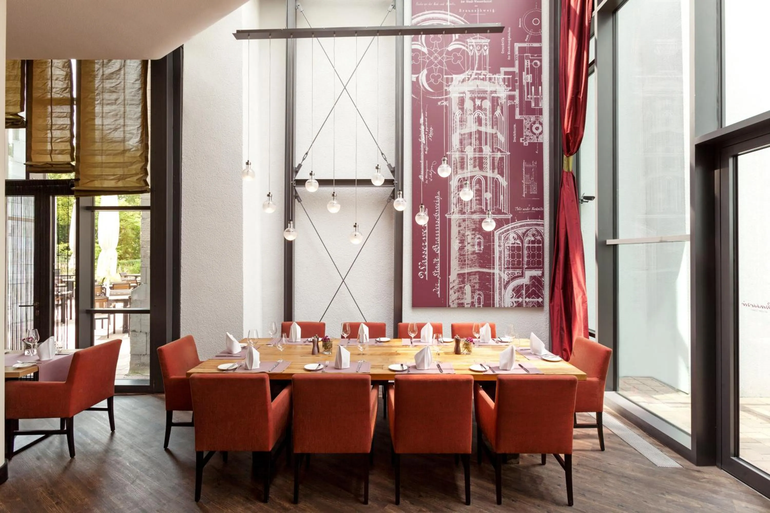 Restaurant/places to eat in Steigenberger Parkhotel Braunschweig