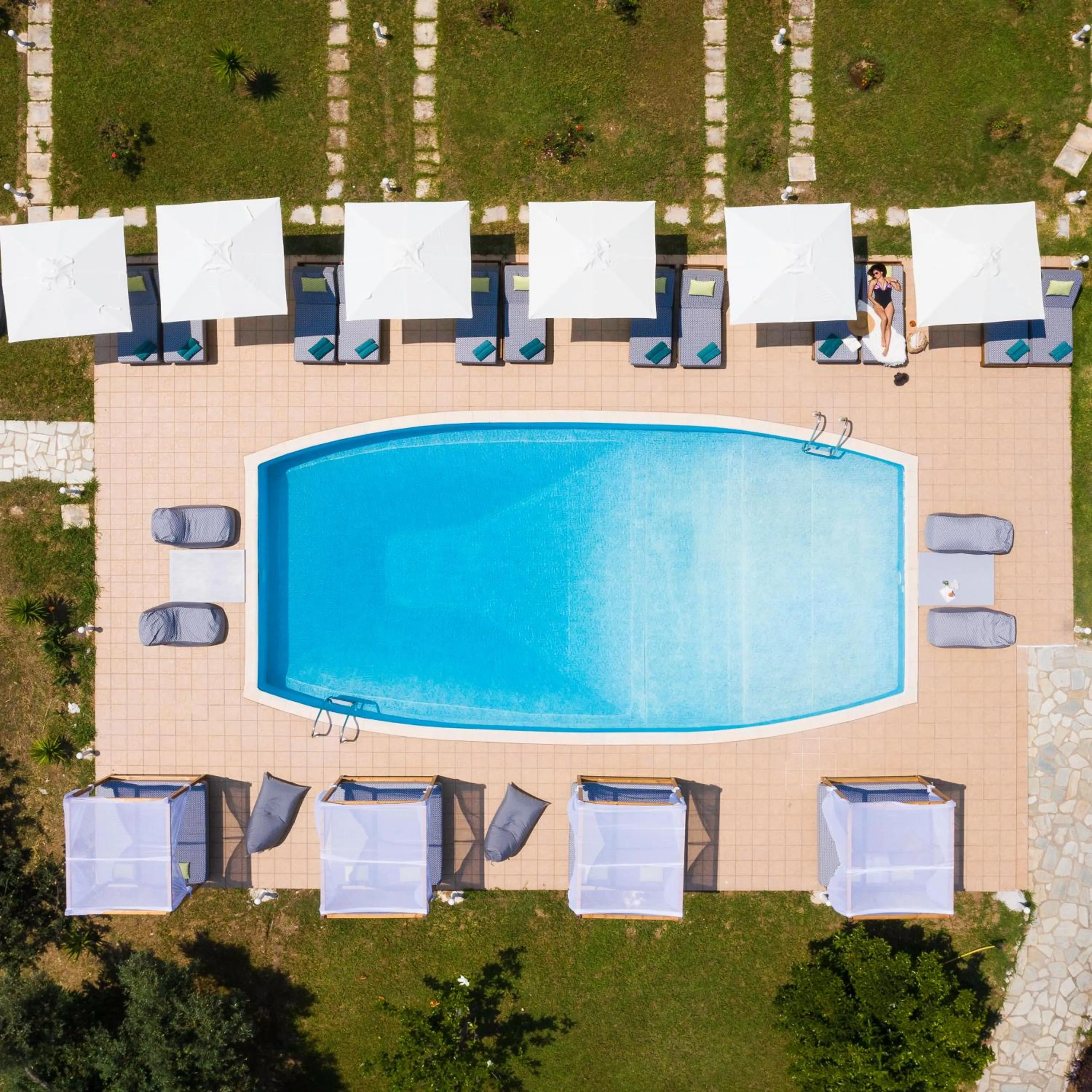 Bird's eye view in Skiathos Avaton Hotel, Philian Hotels & Resorts