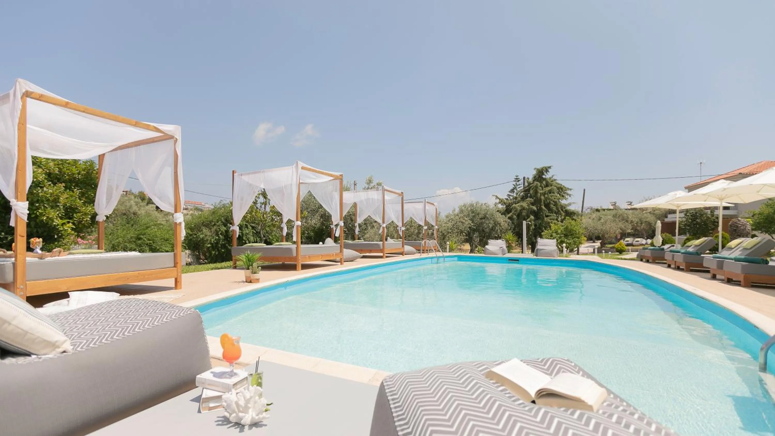 Swimming pool in Skiathos Avaton Hotel, Philian Hotels & Resorts