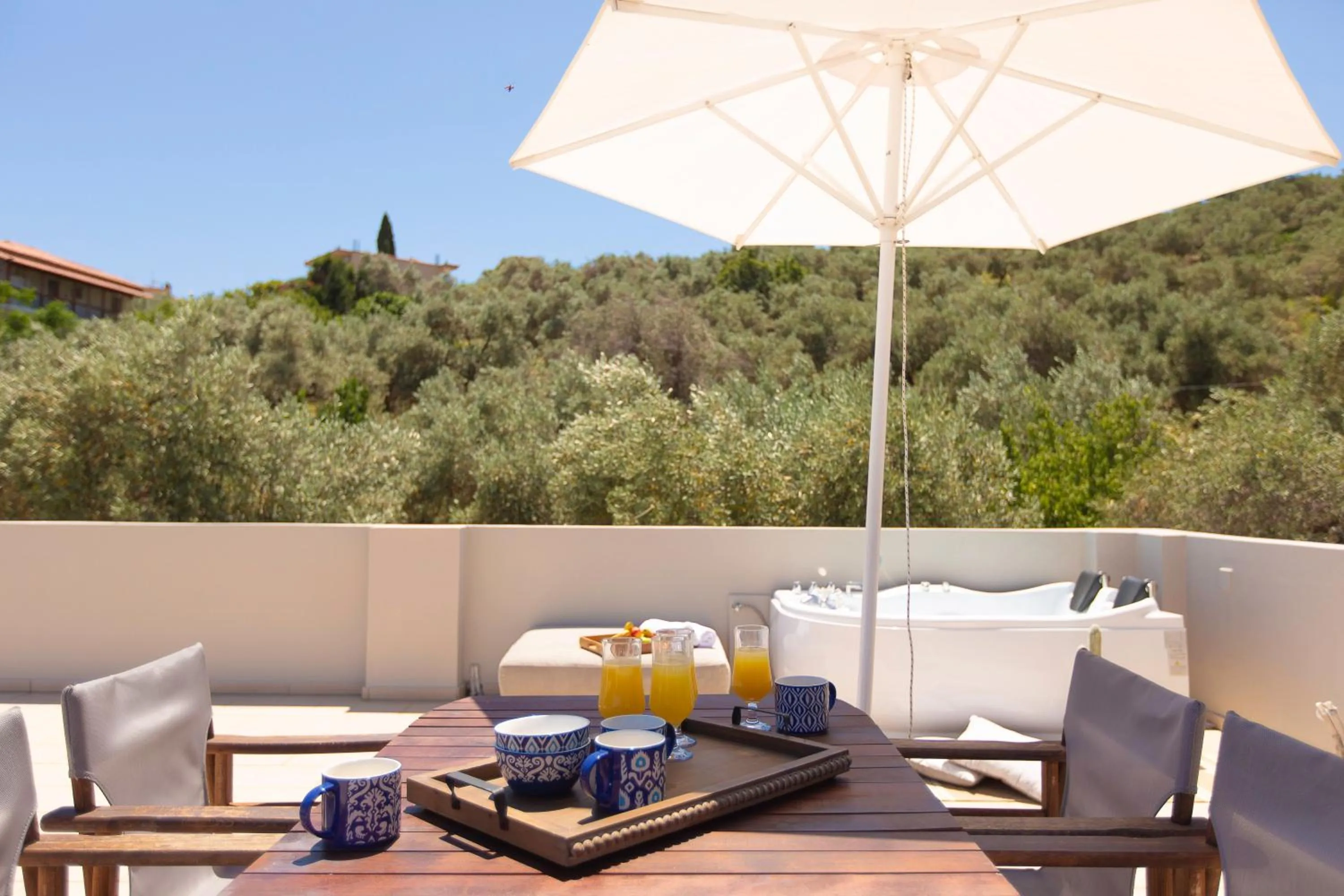 Balcony/Terrace in Skiathos Avaton Hotel, Philian Hotels & Resorts