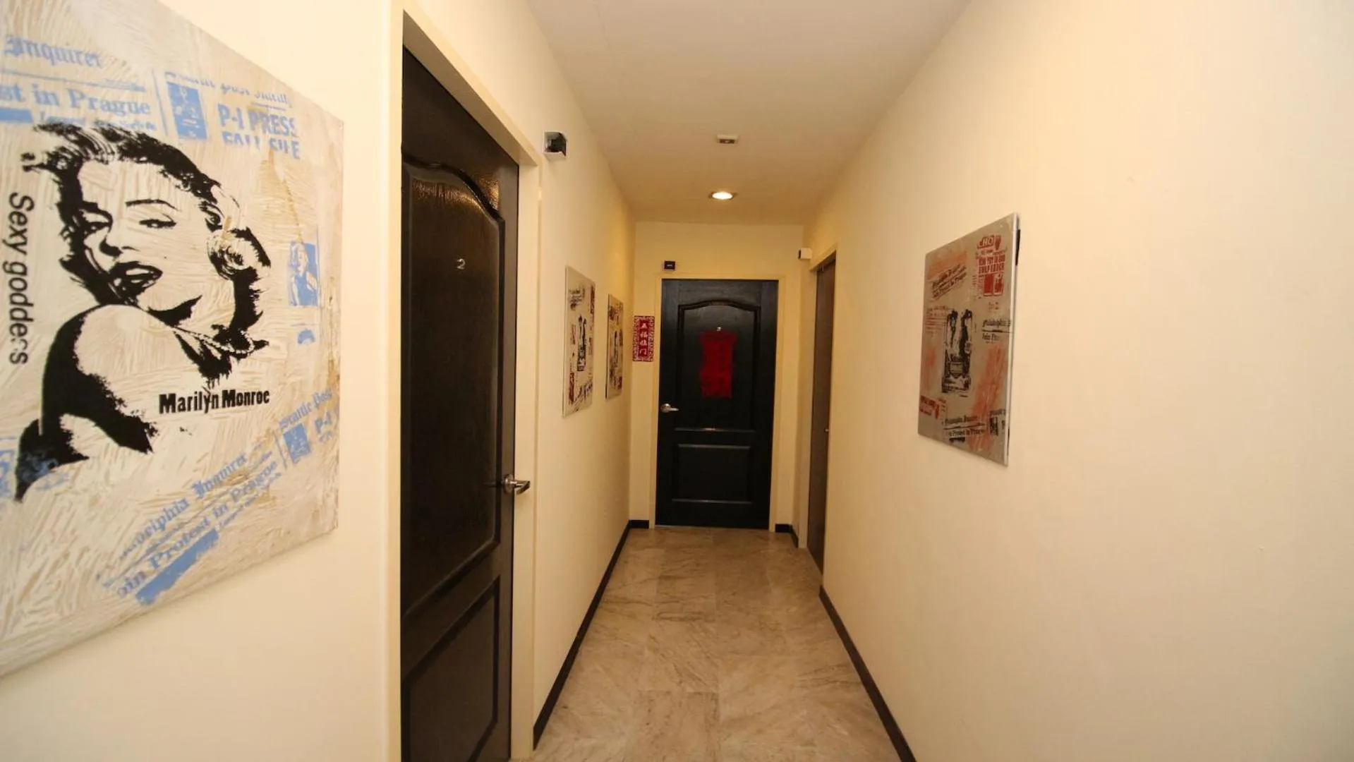 Facade/entrance in JJH Serviced Apartments near Serangoon MRT