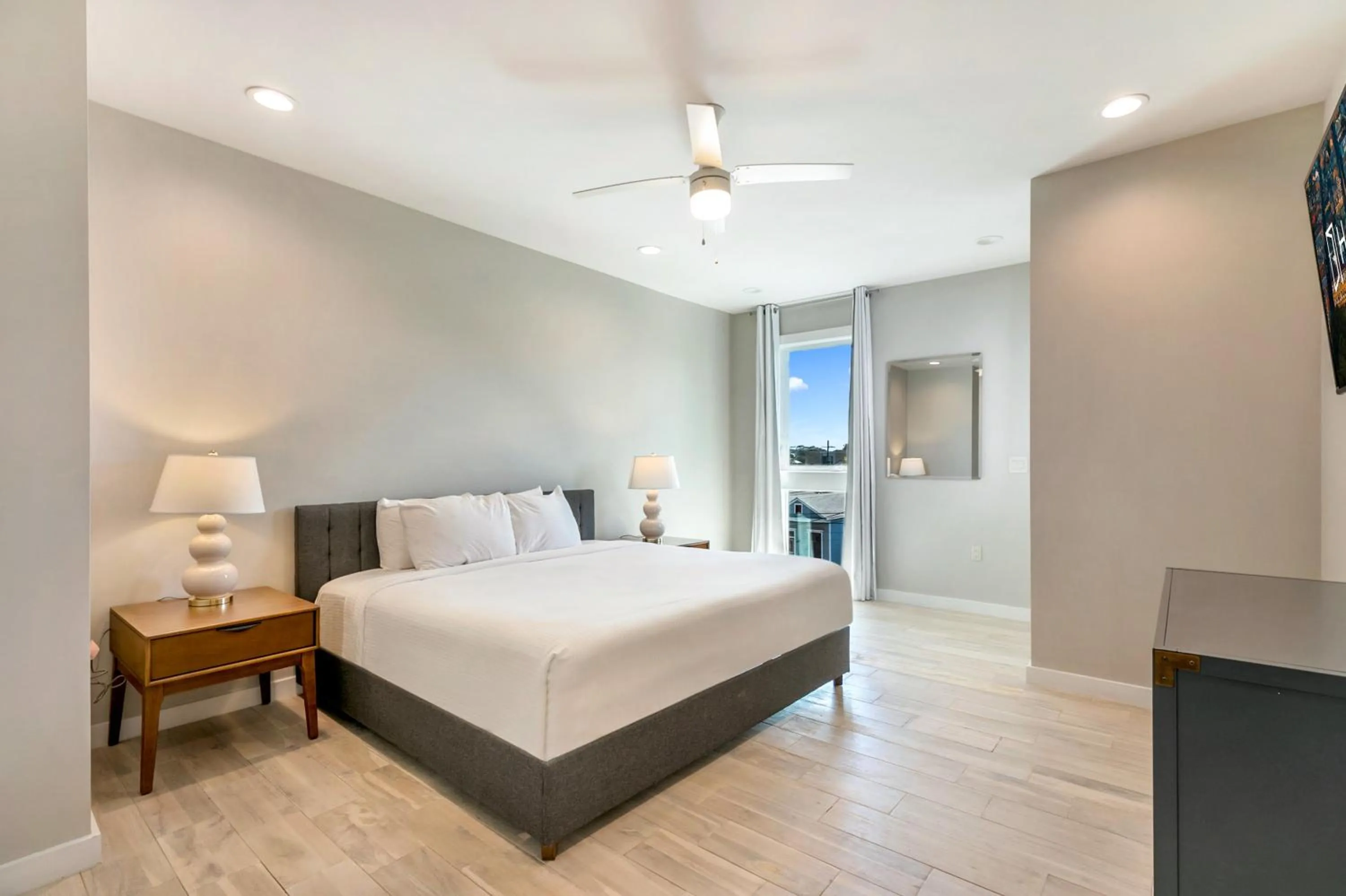 Bedroom, Bed in Bienville Villas: Brand New 4BR