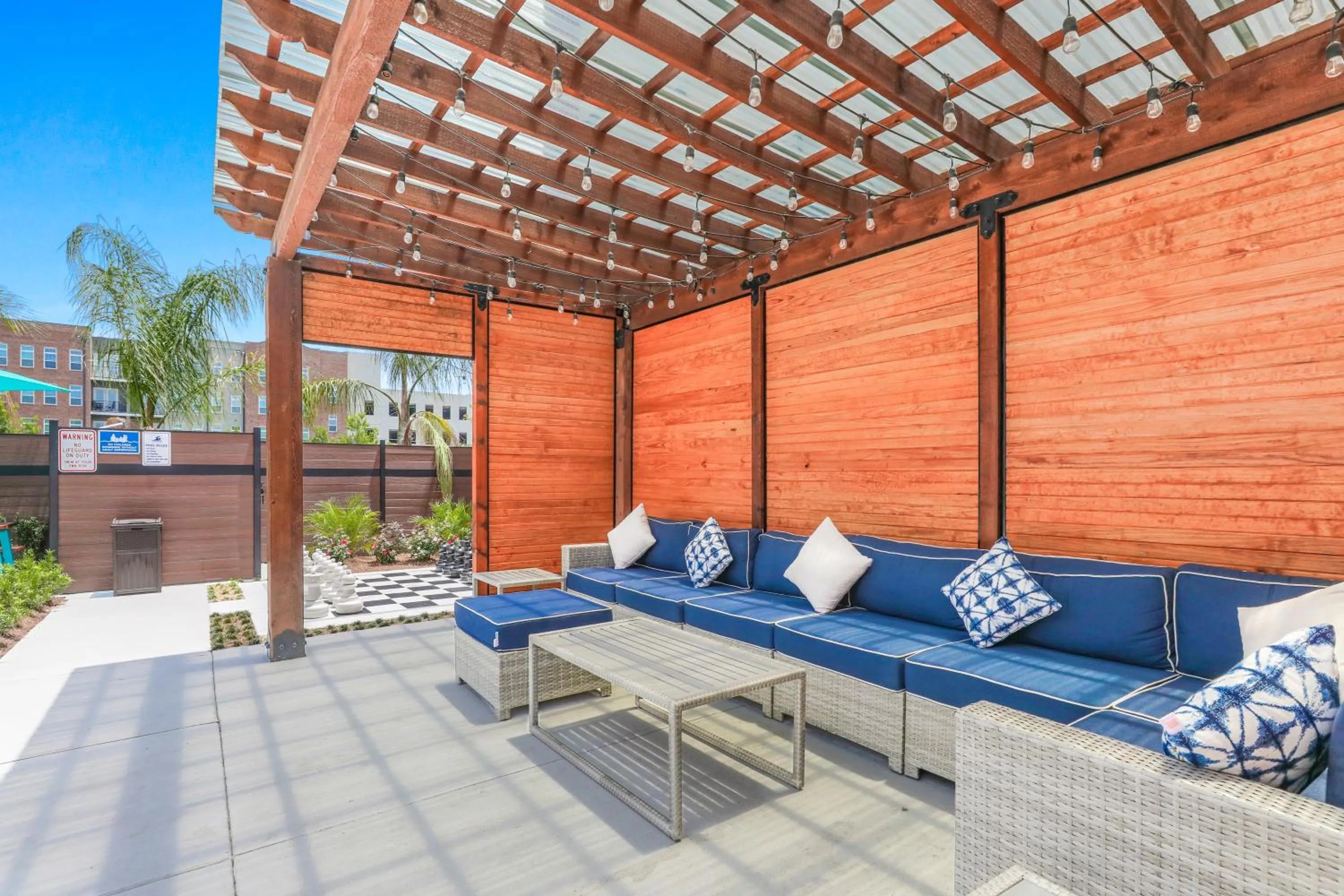 Seating area in Bienville Villas: Brand New 4BR