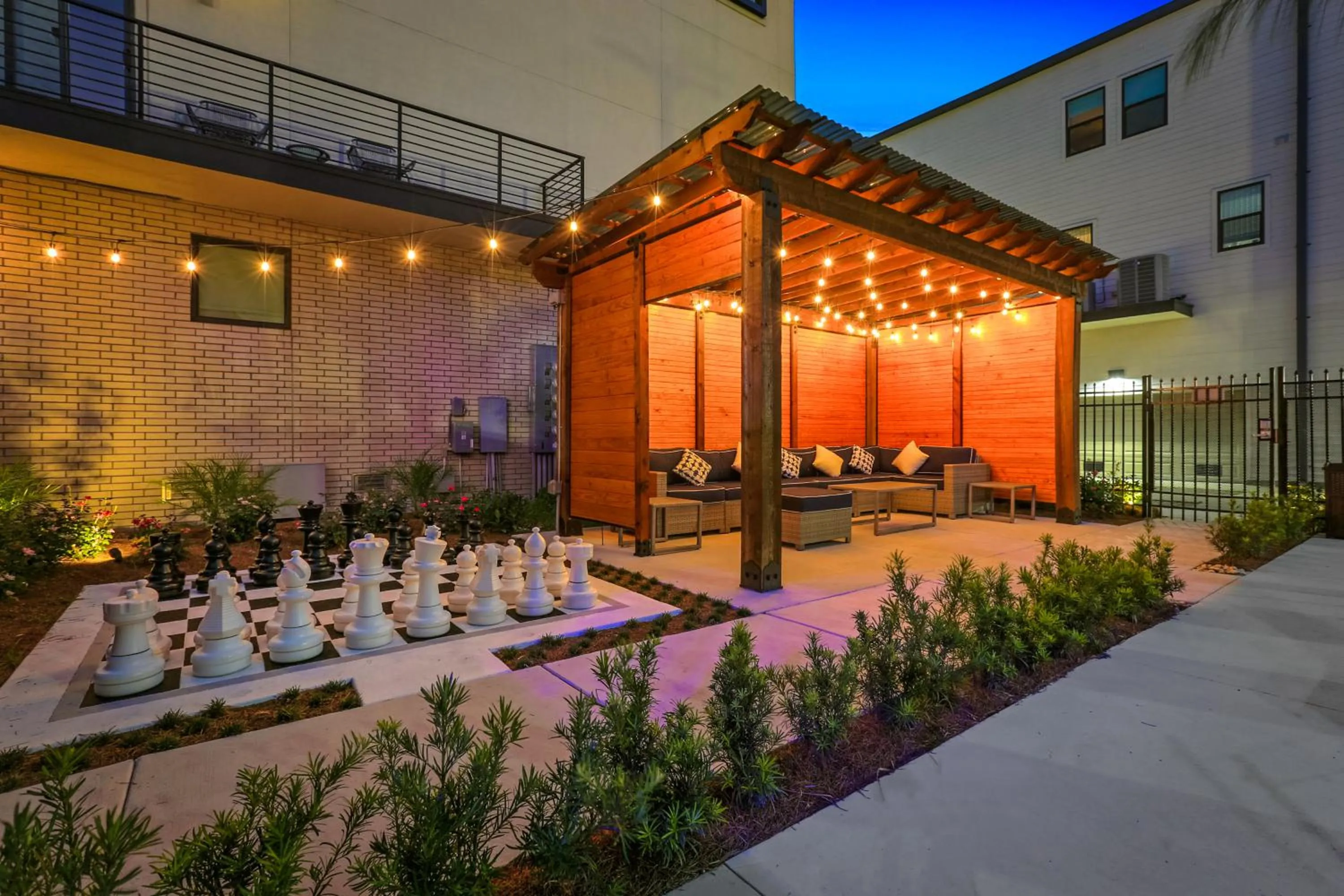 Seating area in Bienville Villas: Brand New 4BR