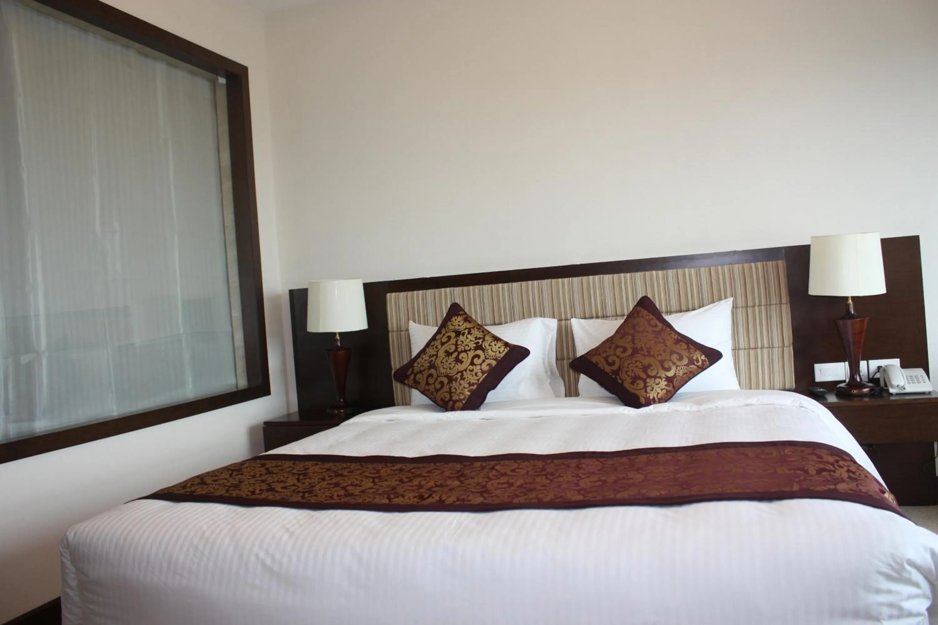 Photo of the whole room, Bed in Muong Thanh Luxury Song Lam Hotel