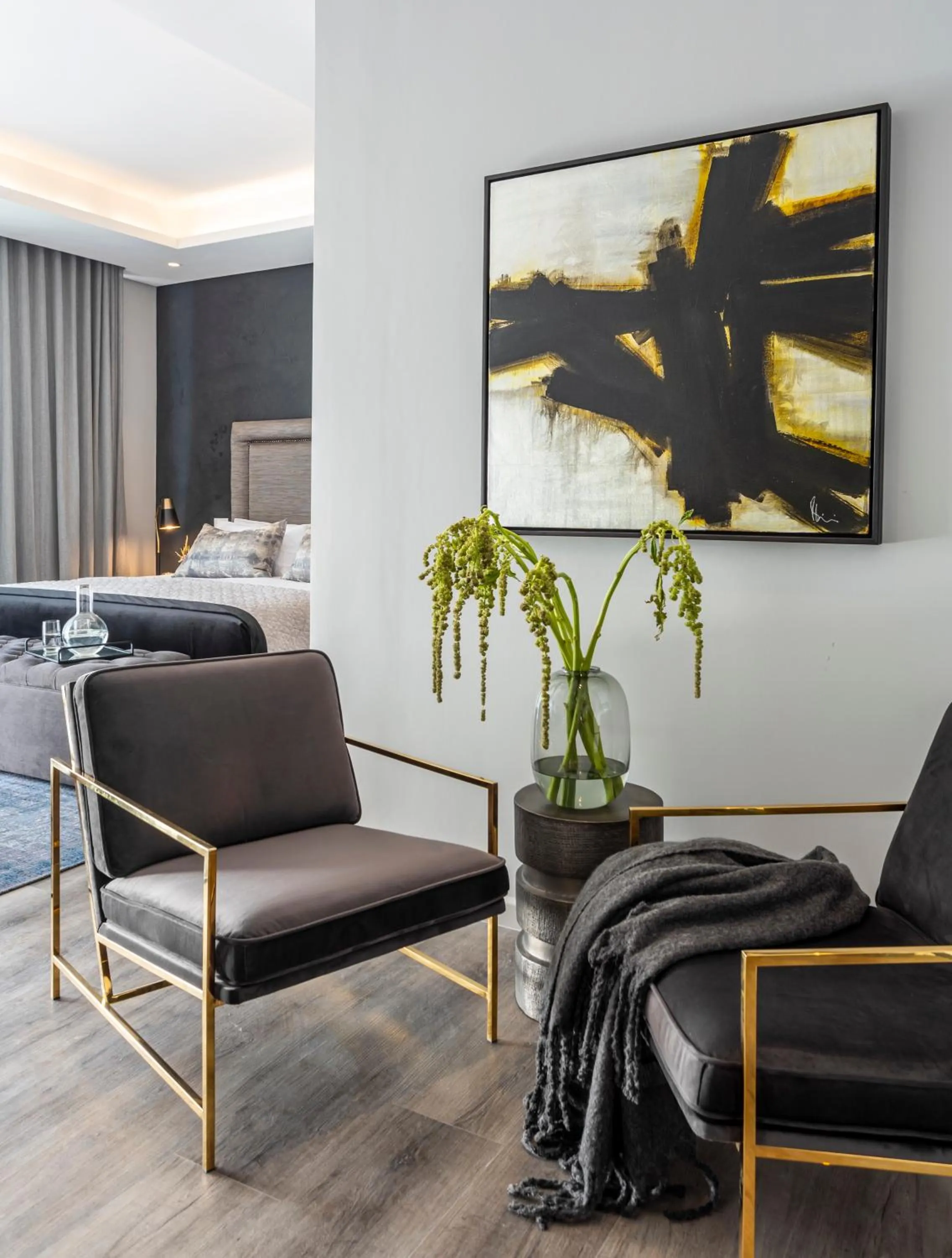 Living room in O' Two Hotel