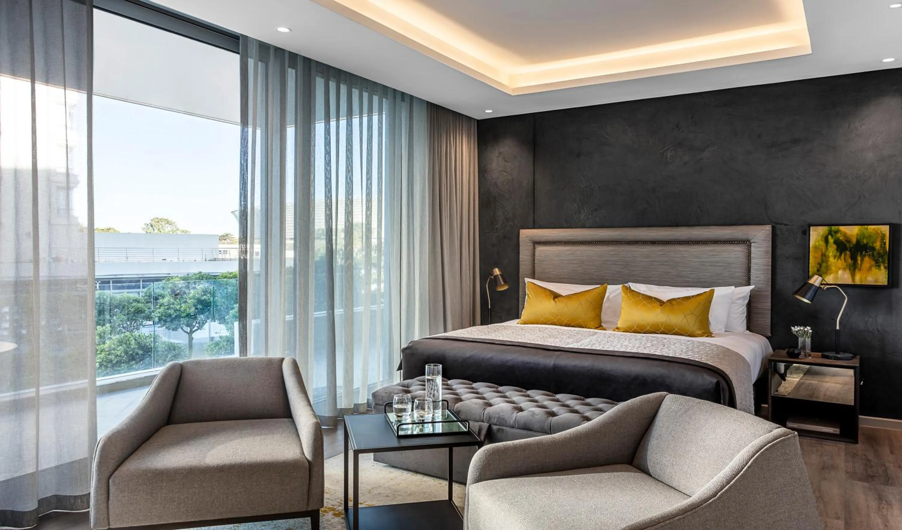 Living room in O' Two Hotel