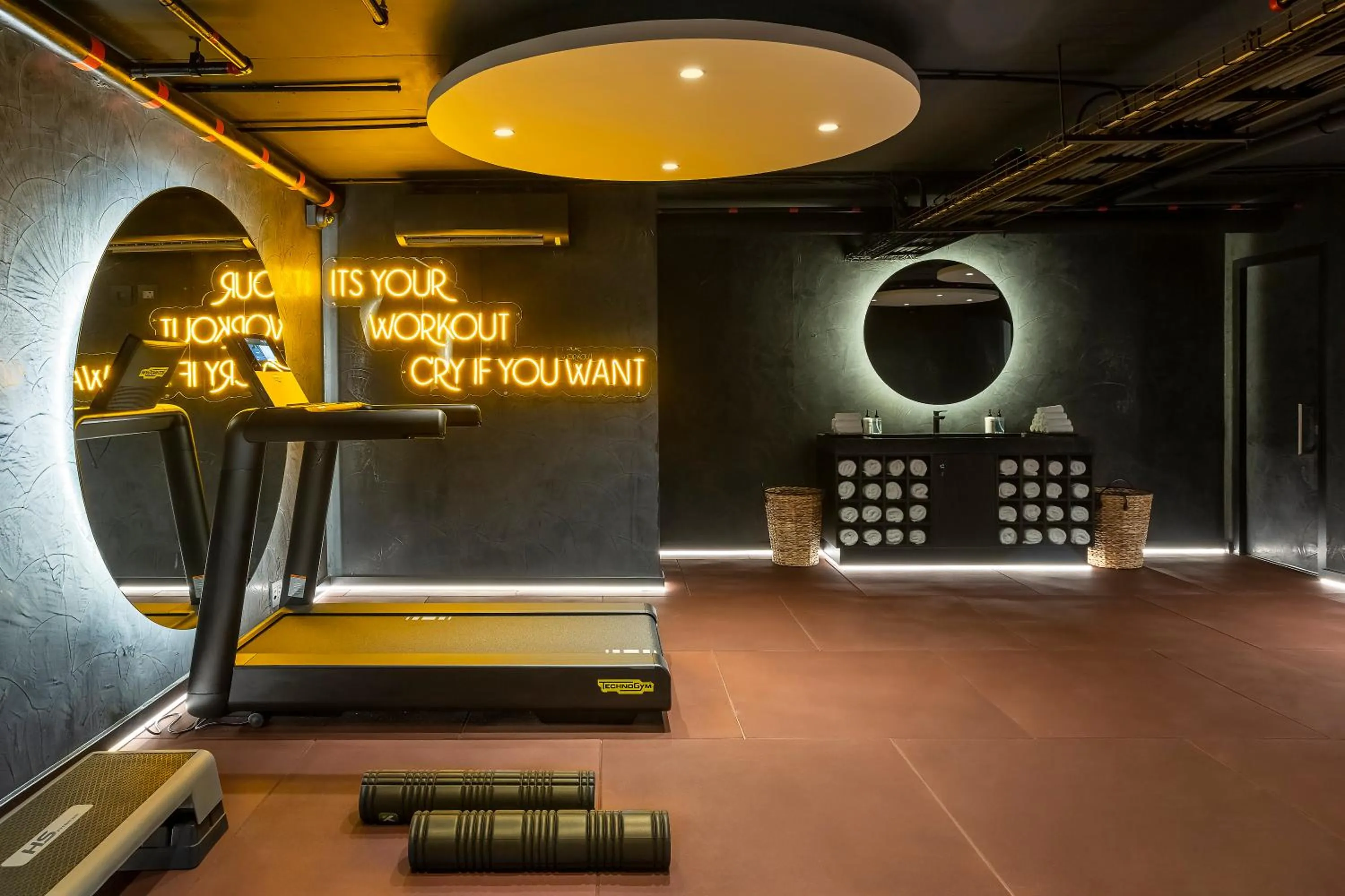 Fitness centre/facilities in O' Two Hotel