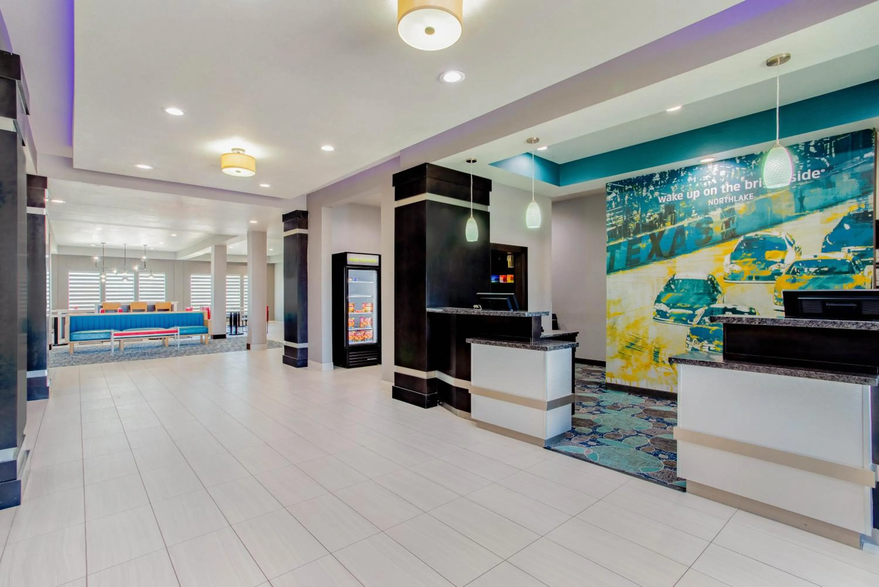 Lobby or reception in La Quinta Inn & Suites by Wyndham Northlake Ft. Worth