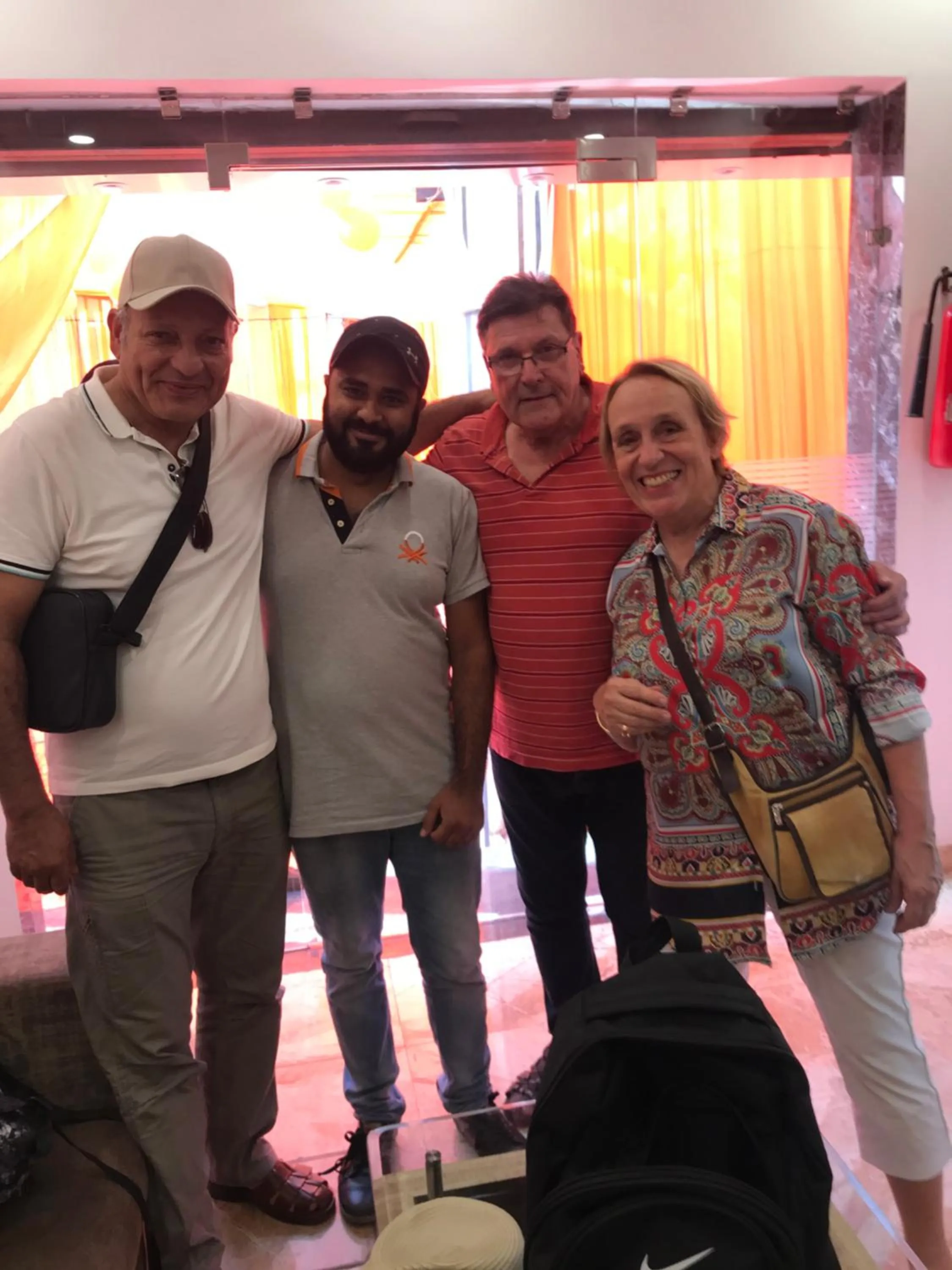 group of guests in Hotel Kabir Residency