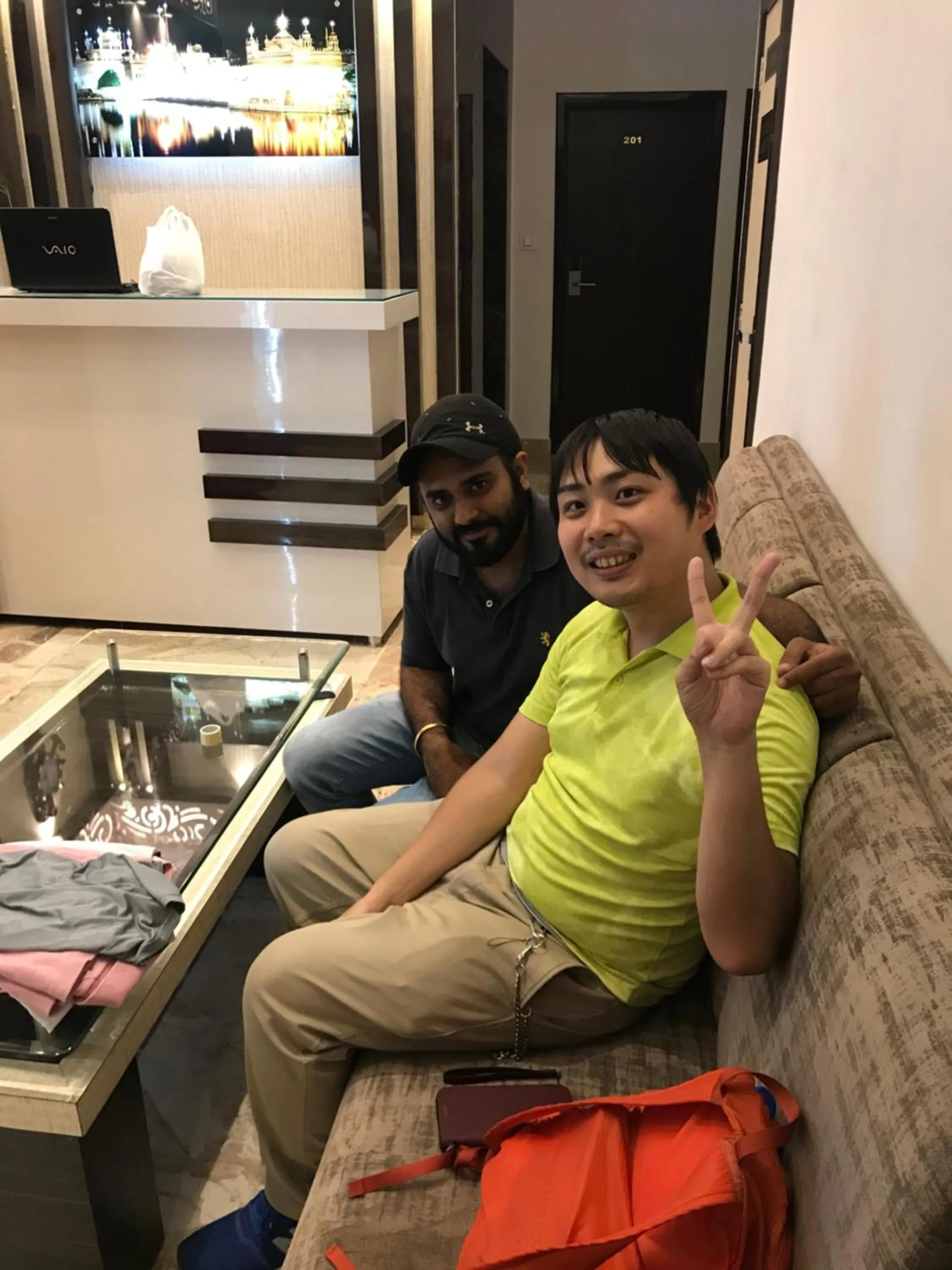 group of guests in Hotel Kabir Residency