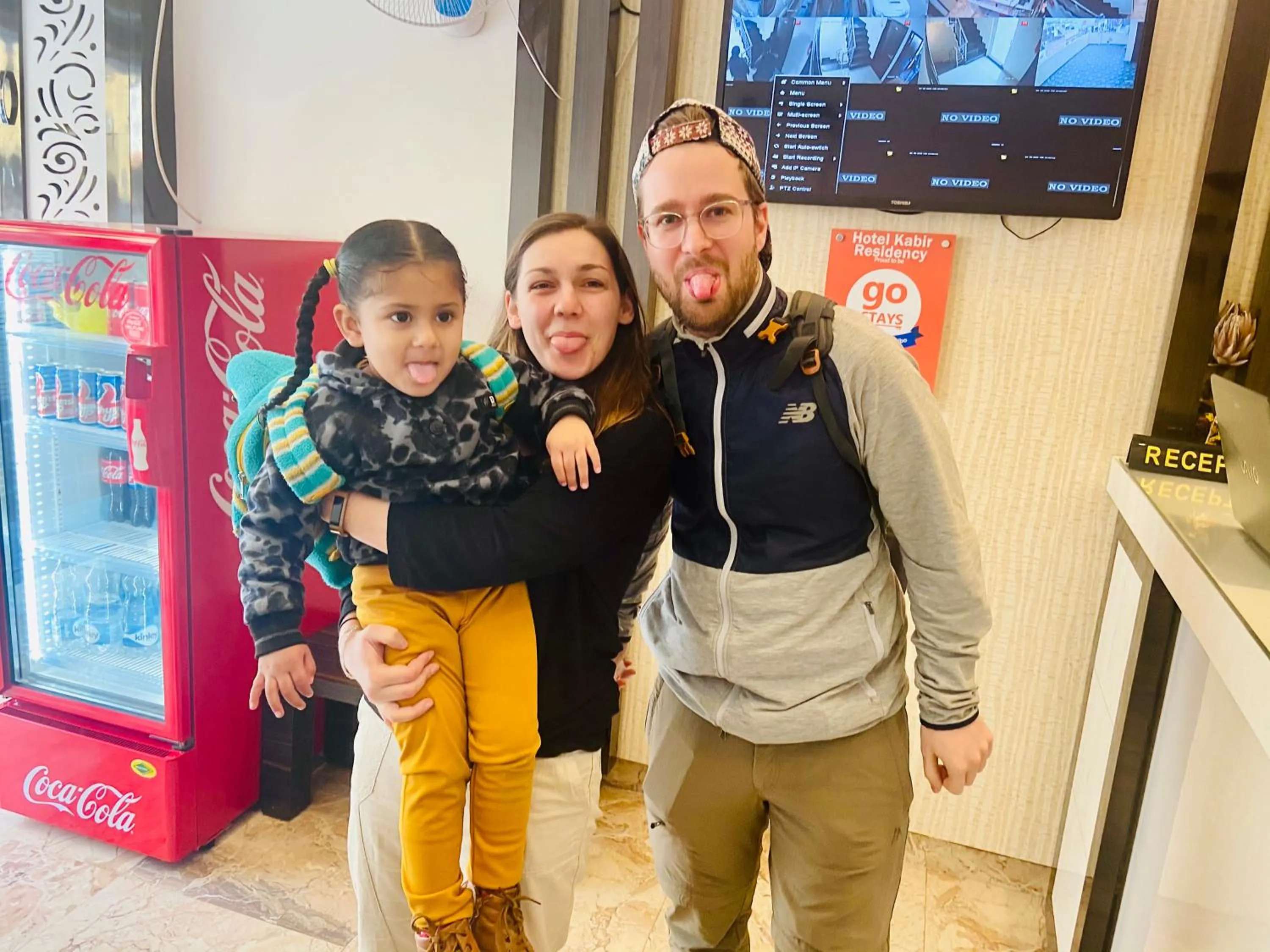 group of guests in Hotel Kabir Residency