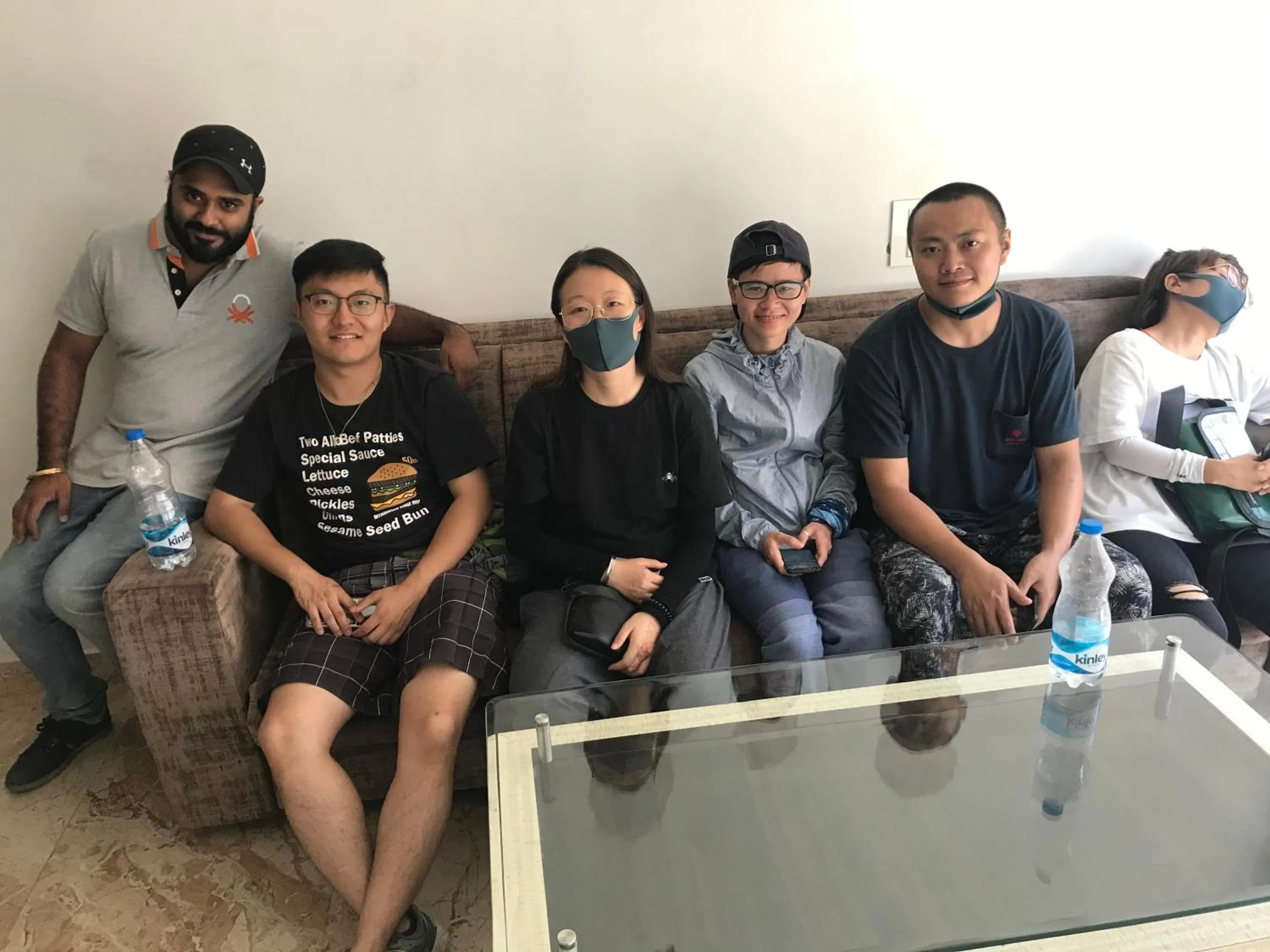 group of guests in Hotel Kabir Residency