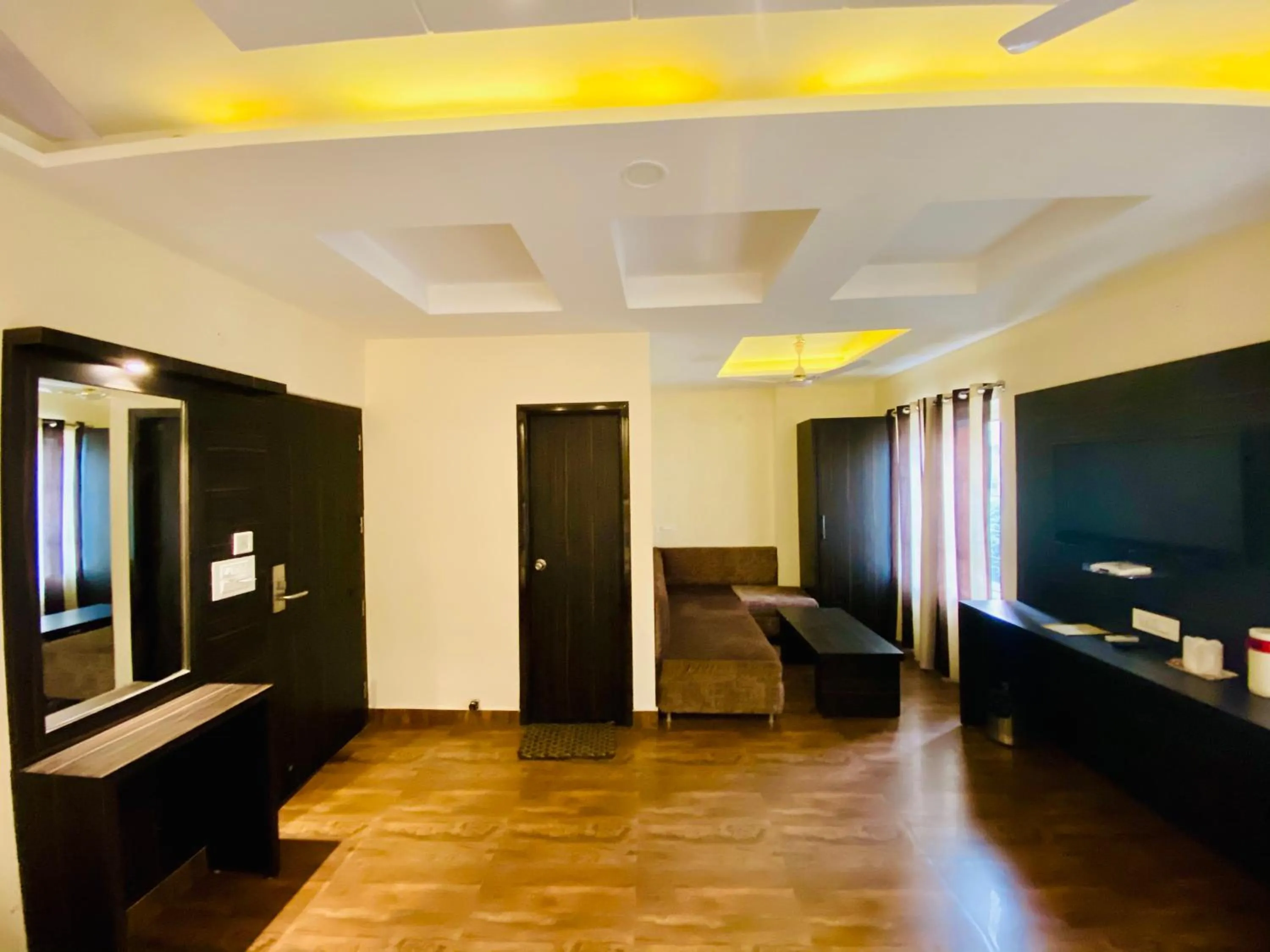 Seating area in Hotel Kabir Residency