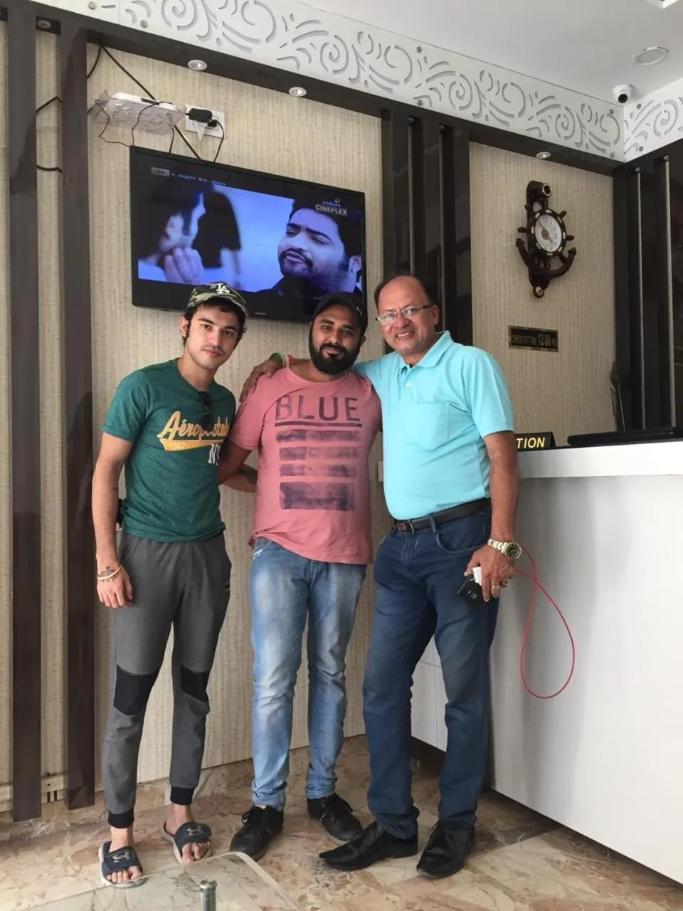 group of guests in Hotel Kabir Residency