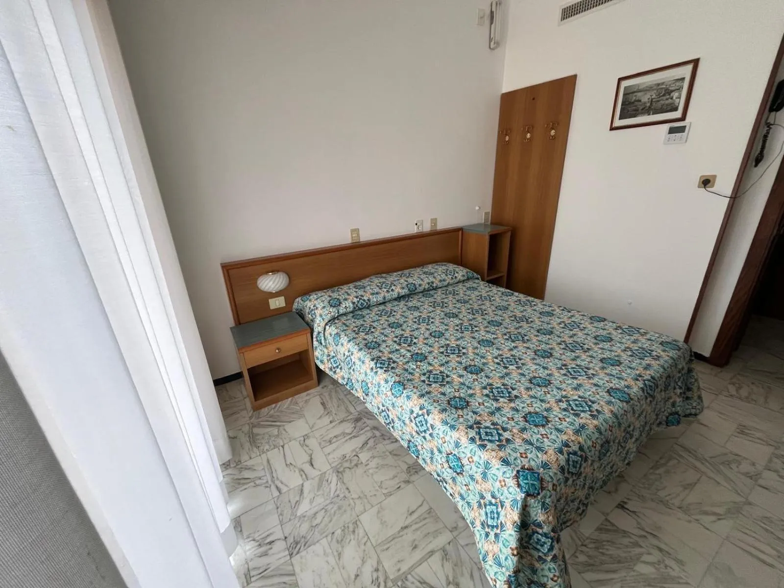 Bed in Hotel Valentino