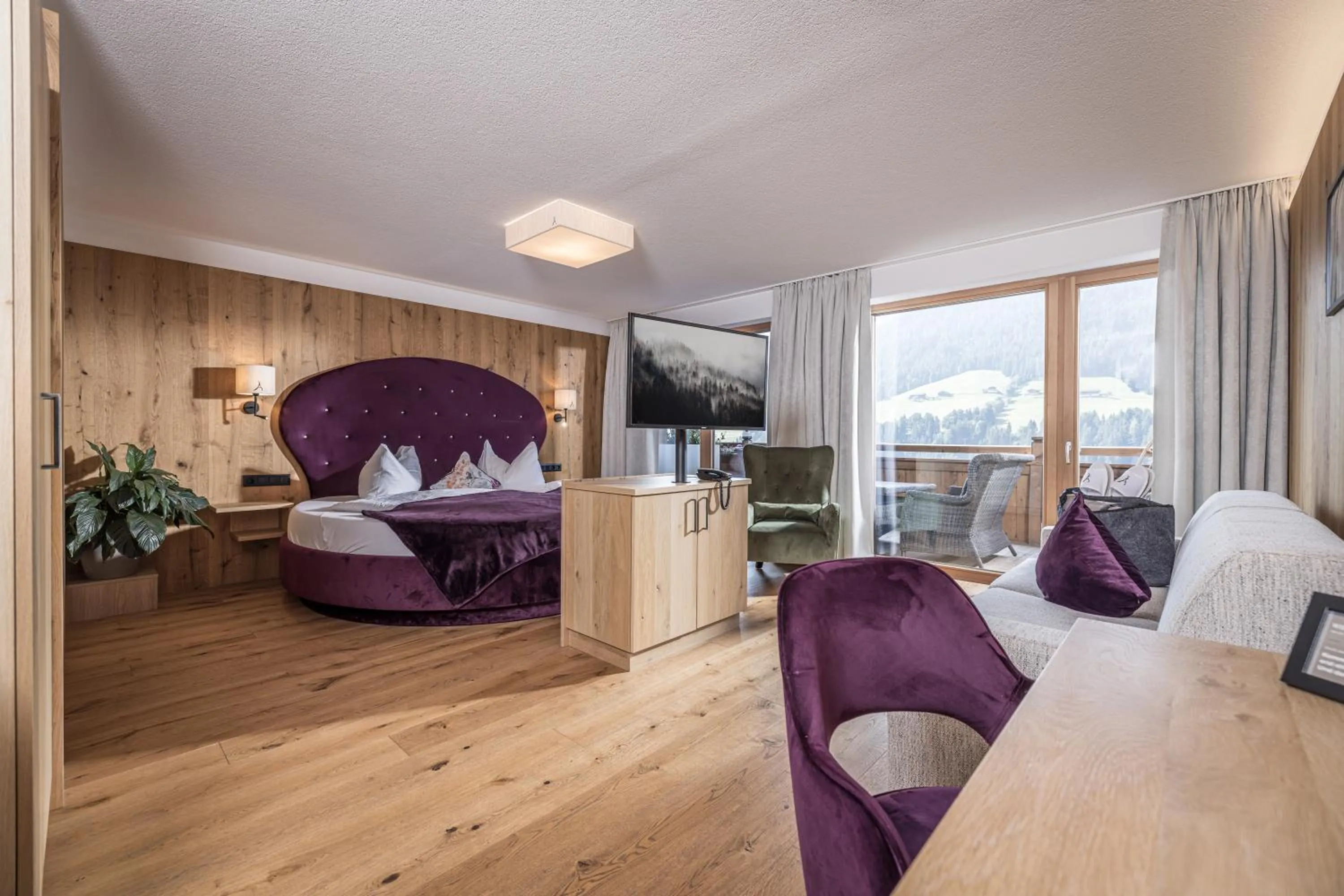 Bed in Boutiquehotel die Alpbacherin 4 Sterne Superior