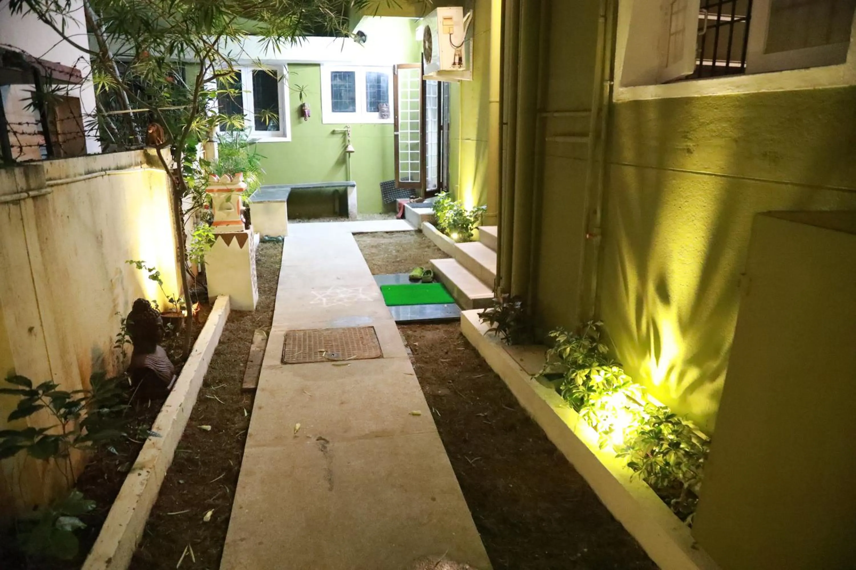 Facade/entrance in The Lord's Abode