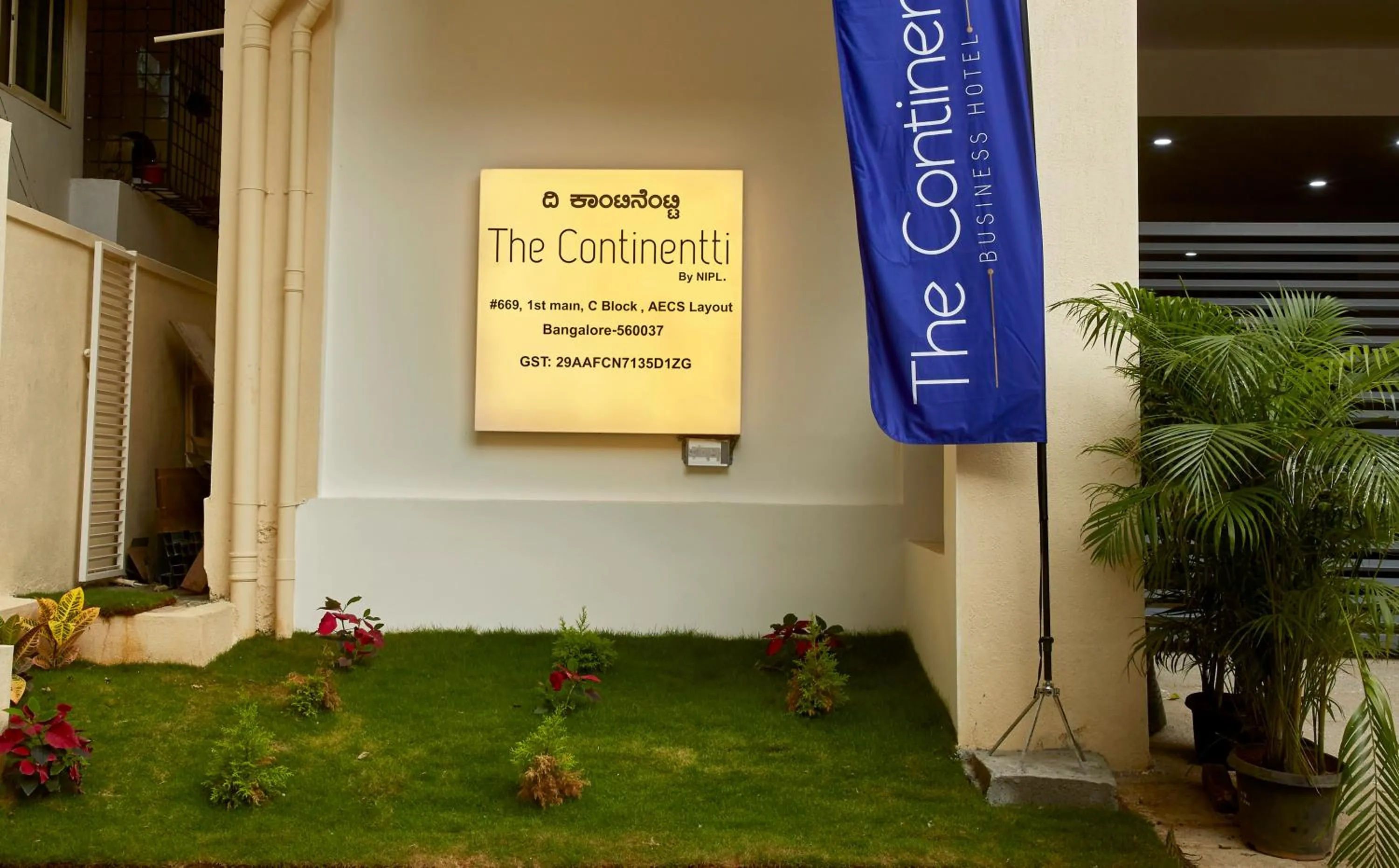 Facade/entrance in The Continentti Whitefield